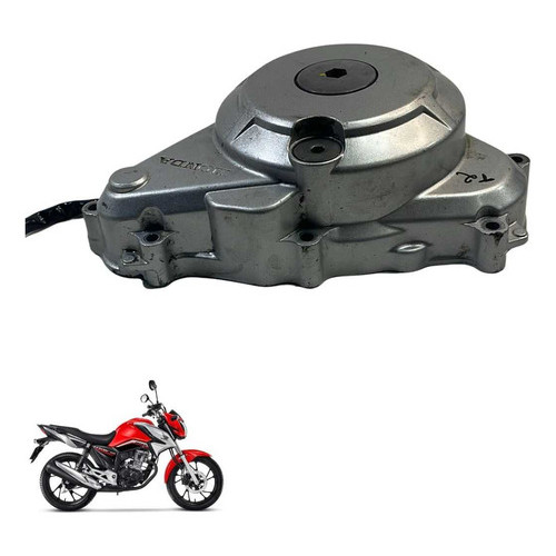 Tampa Estator Honda Cg 160 Fan Titan Cargo Start Prata -3297 Prata 7