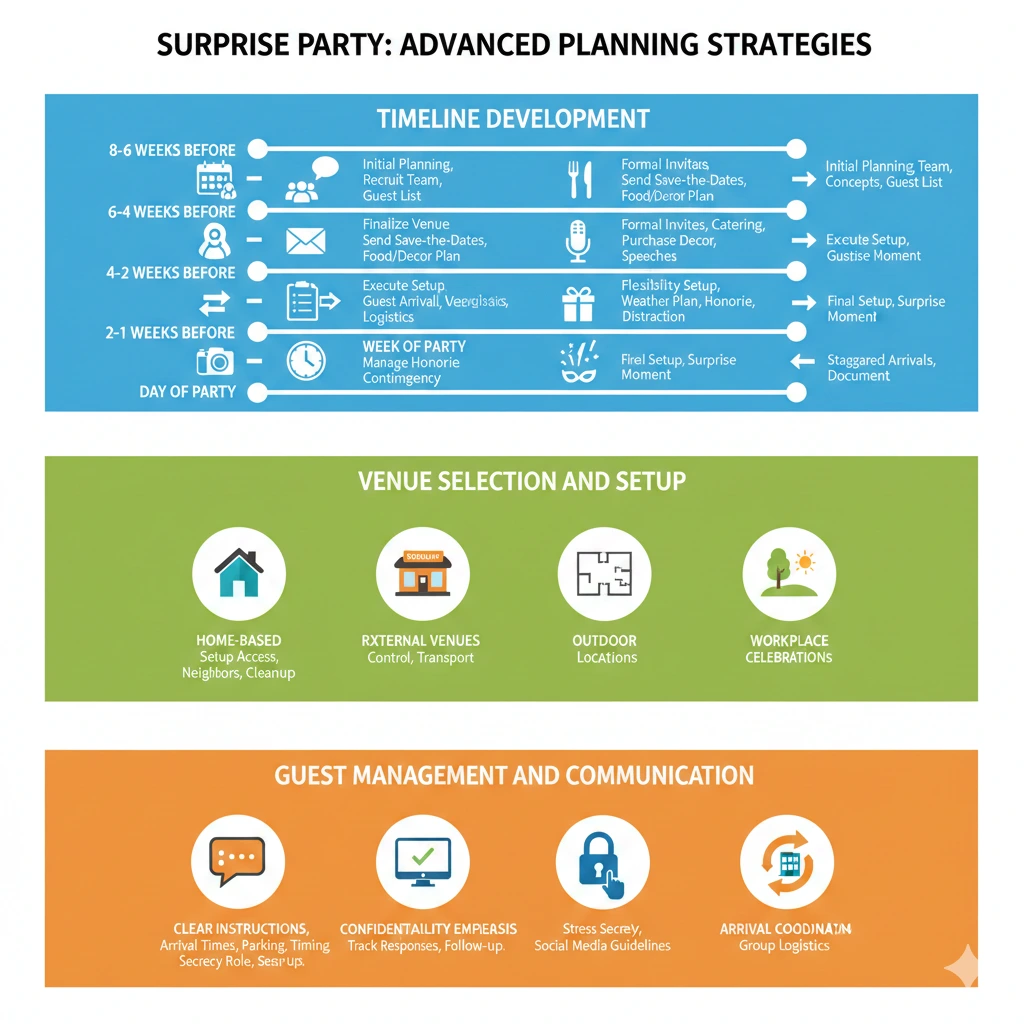 Surprise Party - Advanced planning strategies
