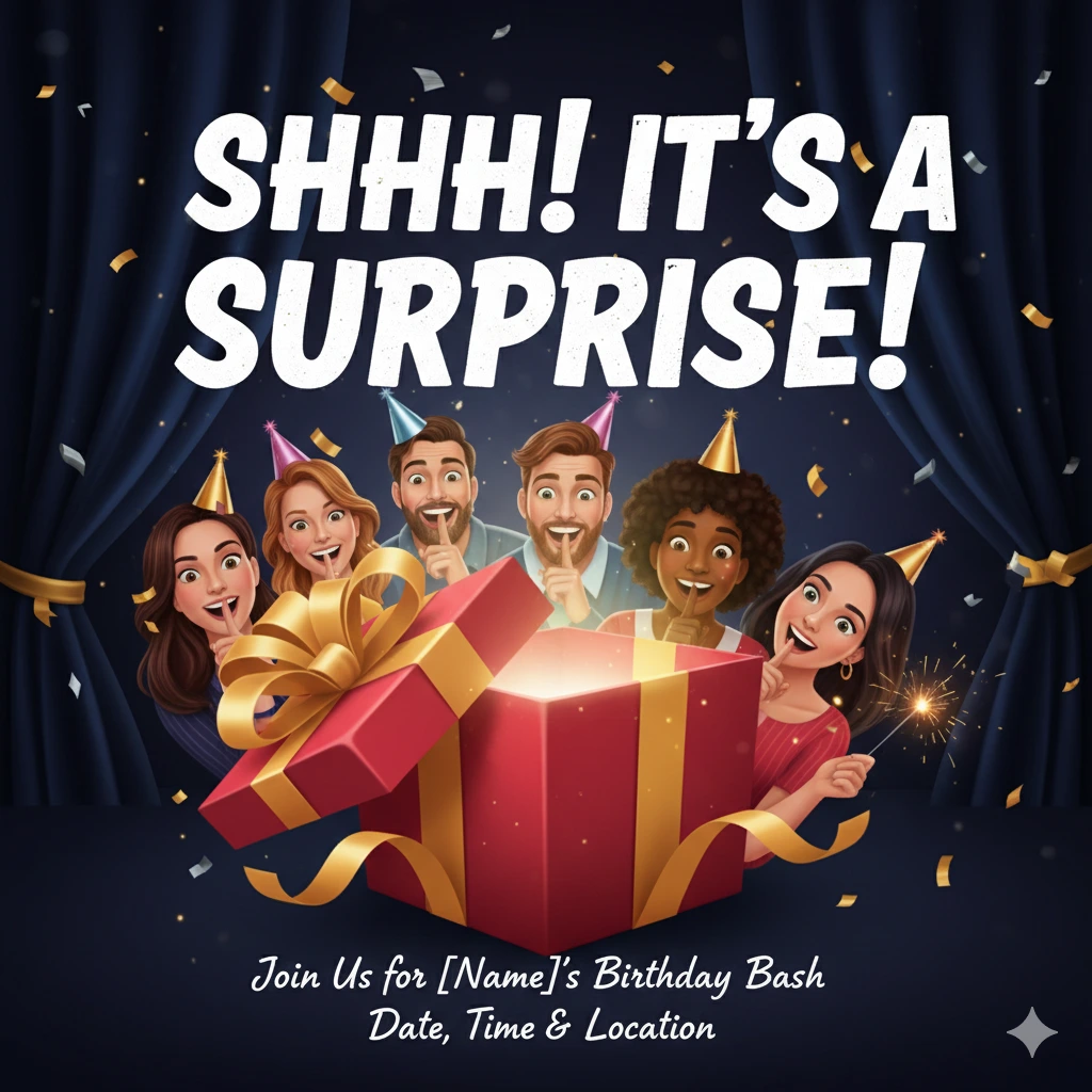 How to Plan a Surprise Birthday Party Without Getting Caught