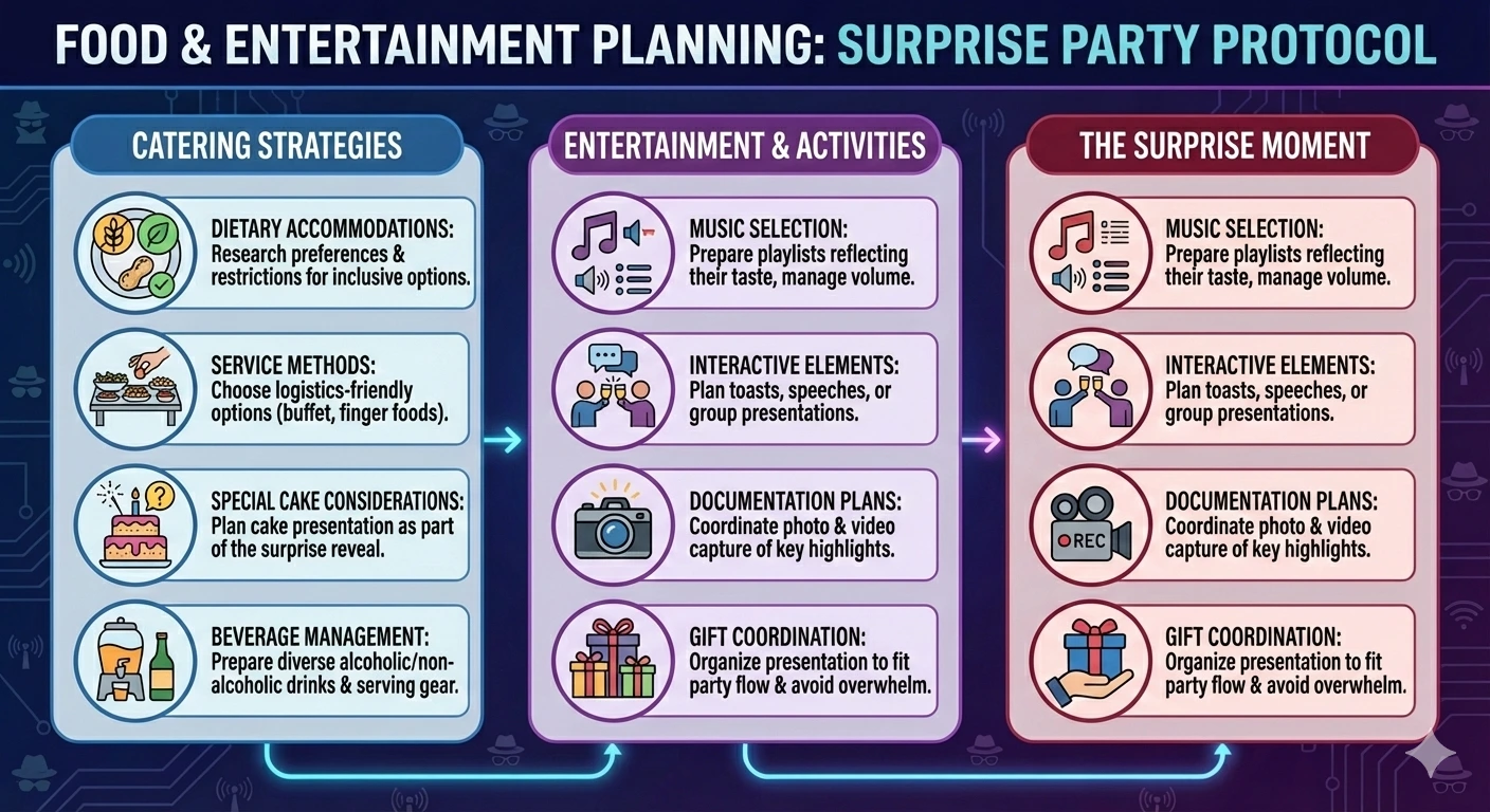Food and Entertainment Planning