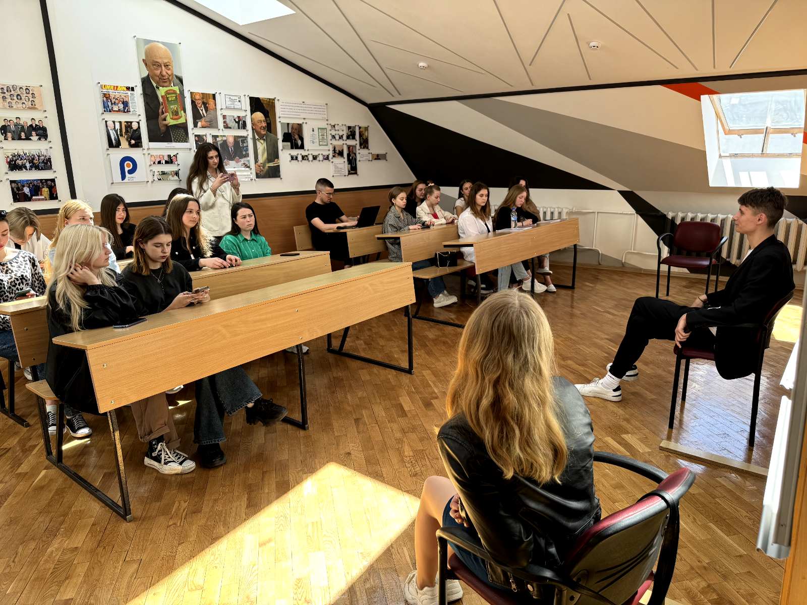 Пресконференція студдекана з майбутніми журналістами