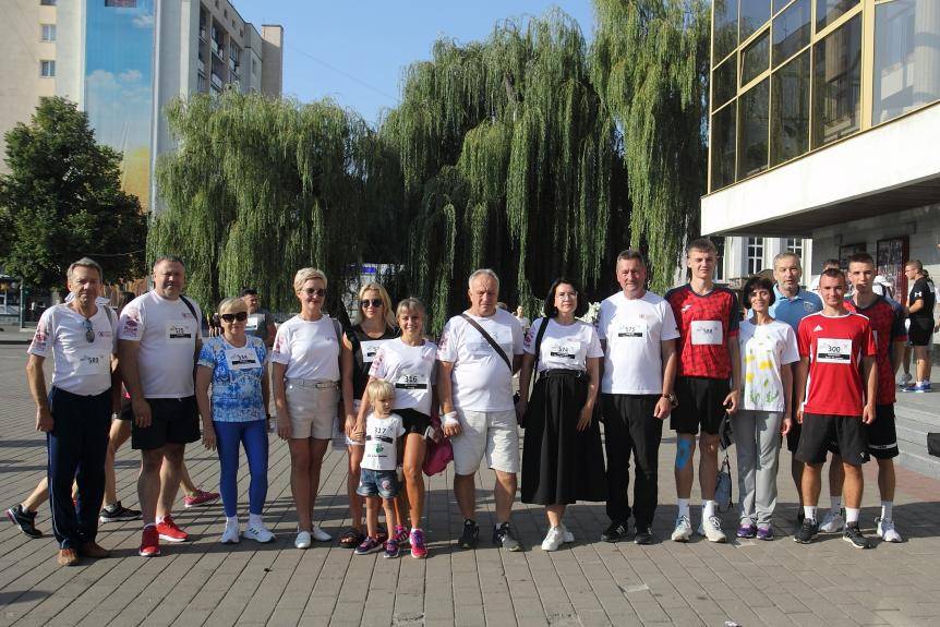 Лесині люди взяли участь у заході «Шаную Воїнів, біжу за Героїв України»