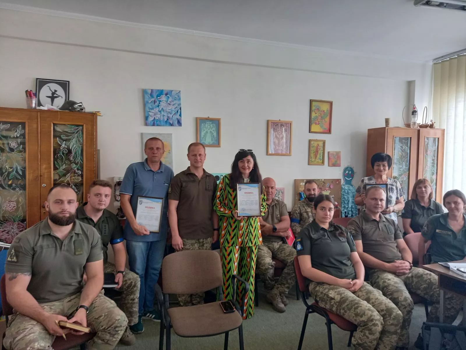 Психологи Університету проводять заняття із морально-психологічного забезпечення для військових