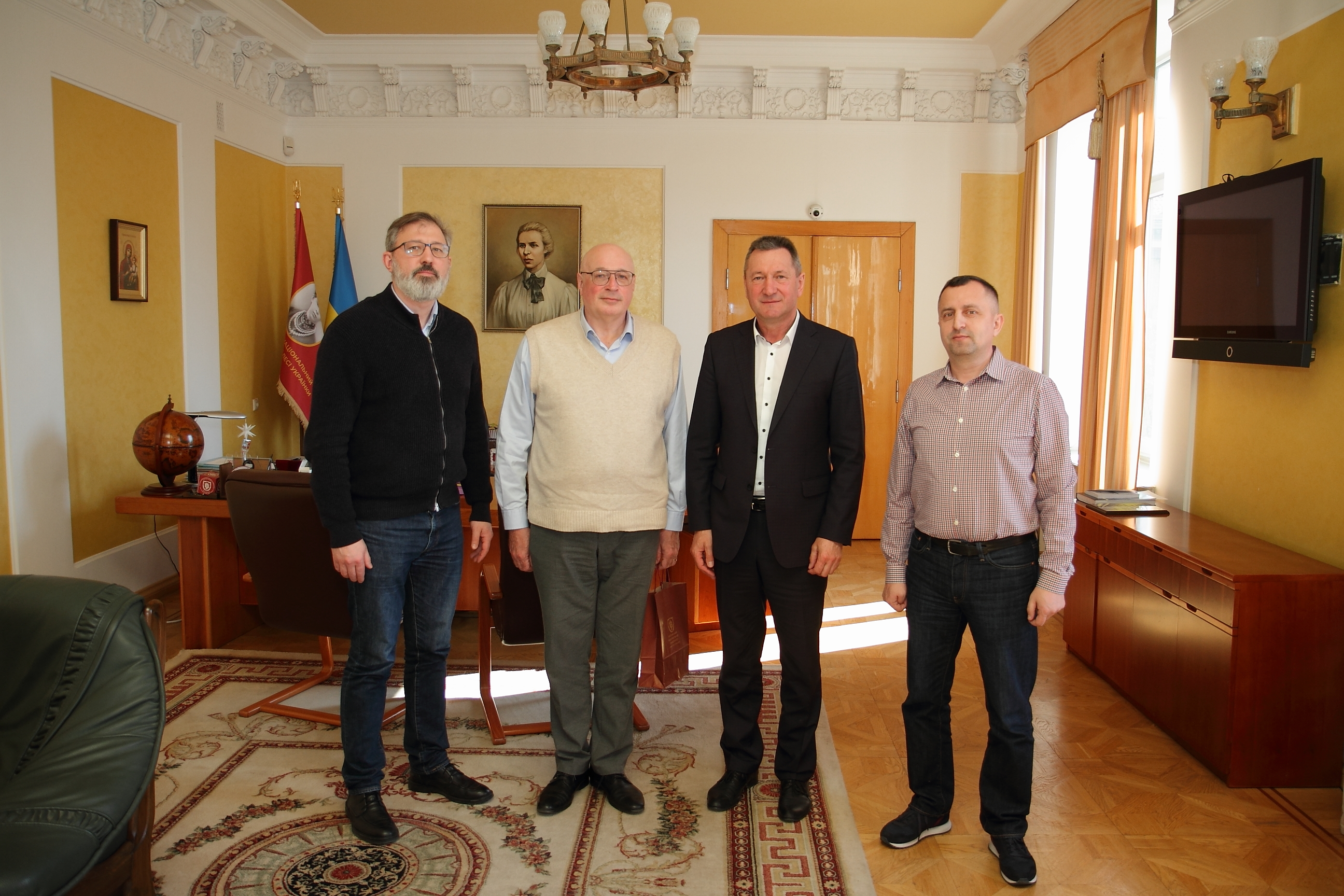 До Університету із гостьовою лекцією завітав Ігор Кайдашев