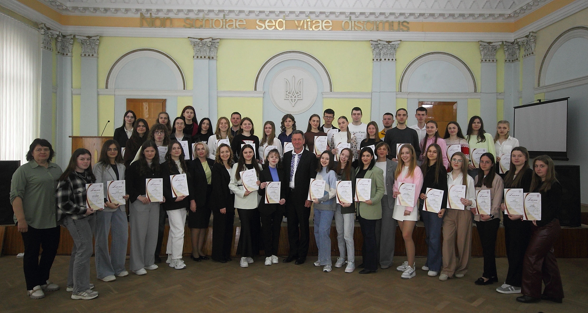 Нагороджено переможців І туру Всеукраїнського конкурсу студентських наукових робіт у ВНУ імені Лесі Українки
