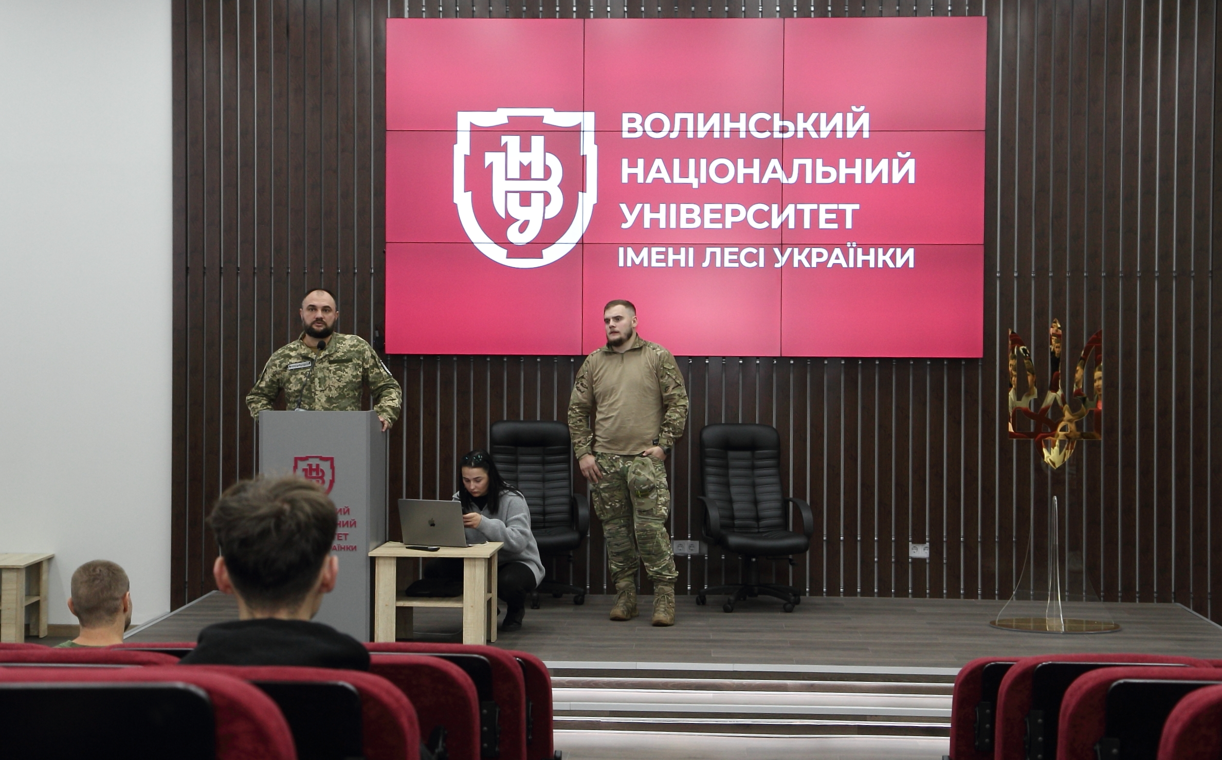 В Університеті стартував курс базової загальновійськової підготовки студентів