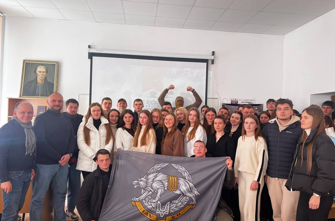 Студенти Університету поспілкувалися з воїнами ССО ЗСУ 