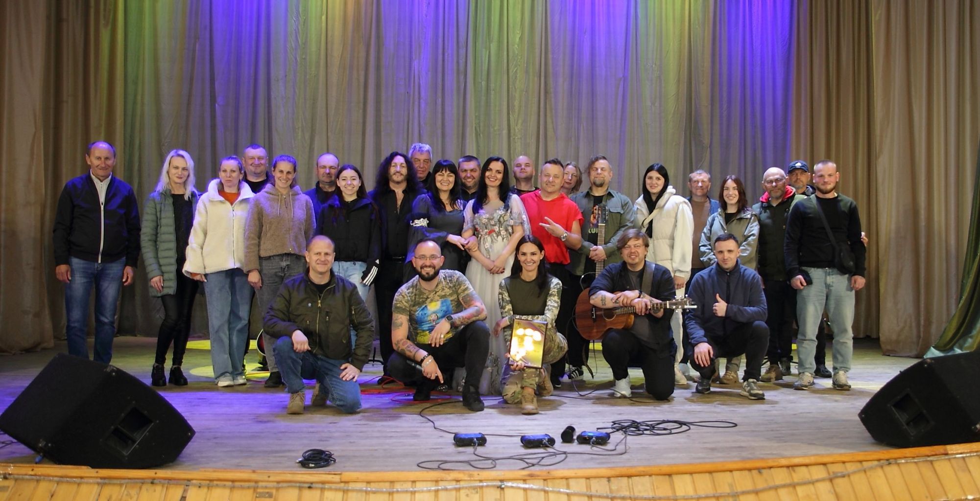 У Центрі культури і дозвілля відбувся концерт для воїнів Повітряних сил ЗСУ