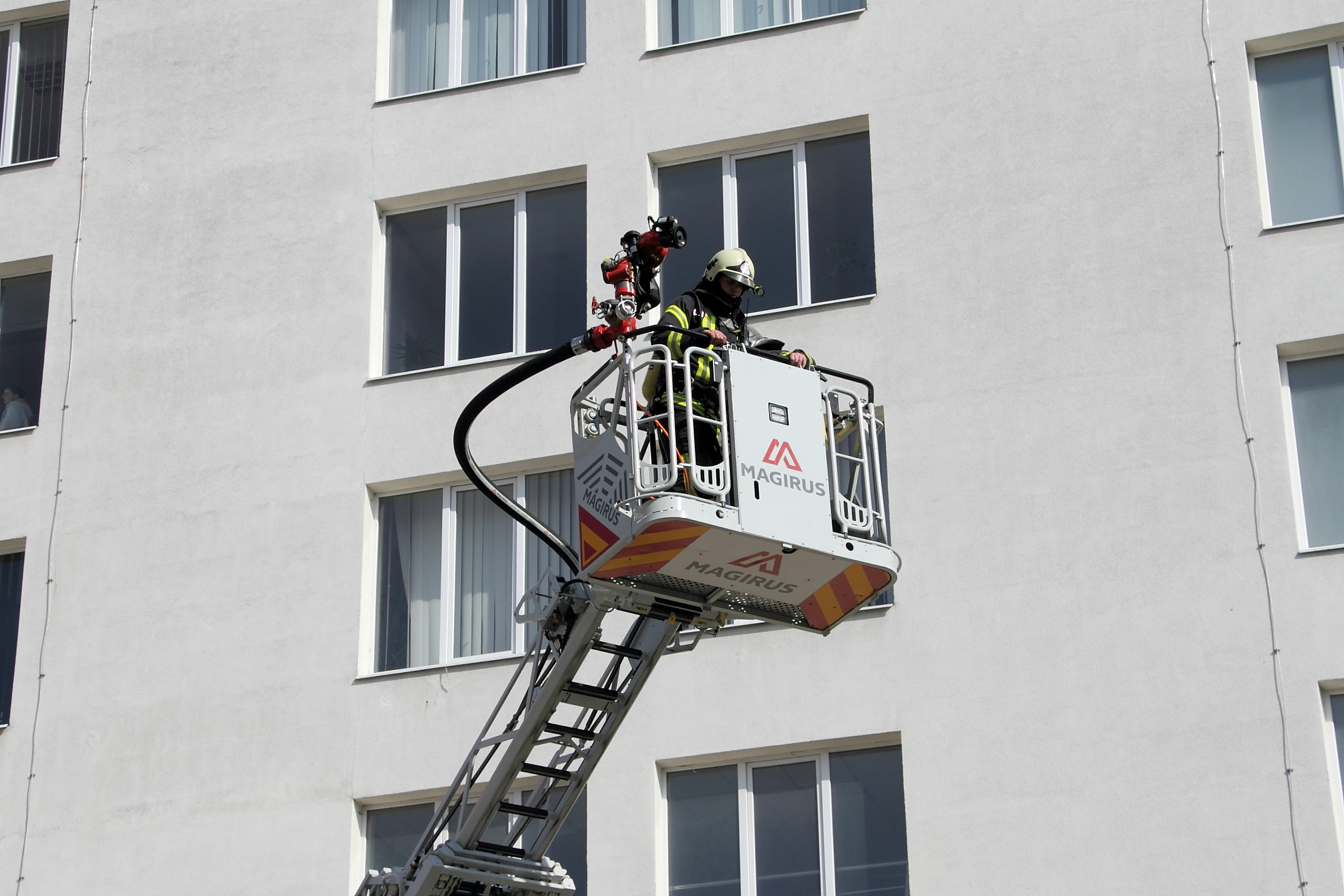 У ВНУ імені Лесі Українки провели тренування з пожежної безпеки