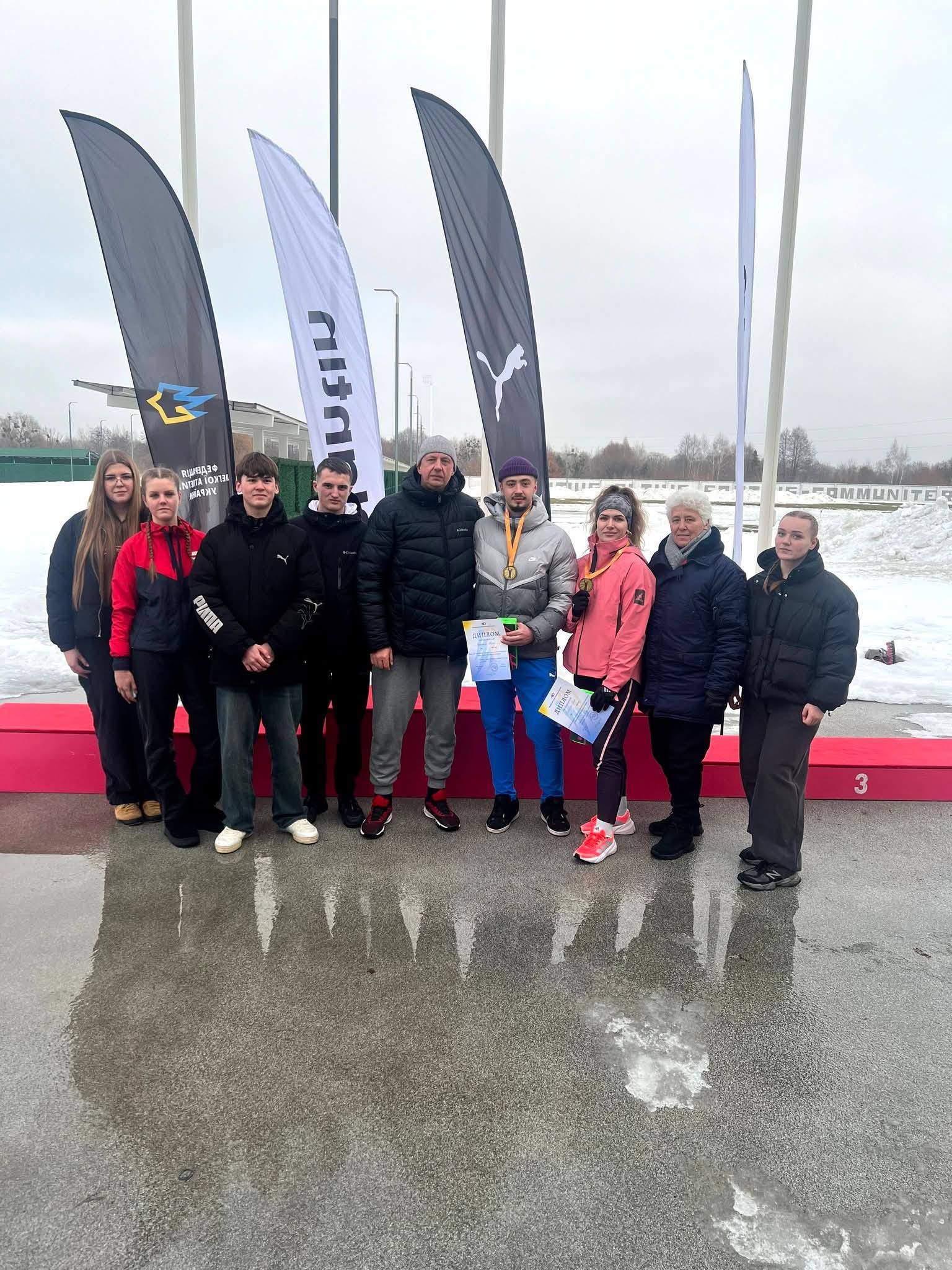 Спортсмени Університету здобули два «золота» на зимовому чемпіонаті України з метань
