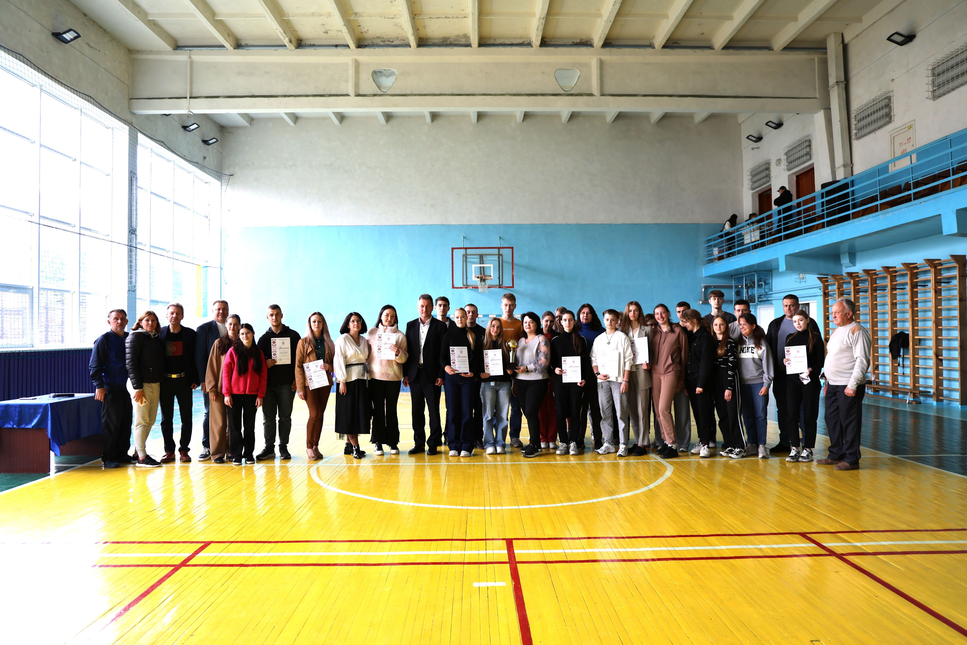 Нагородили переможців студентської Спартакіади