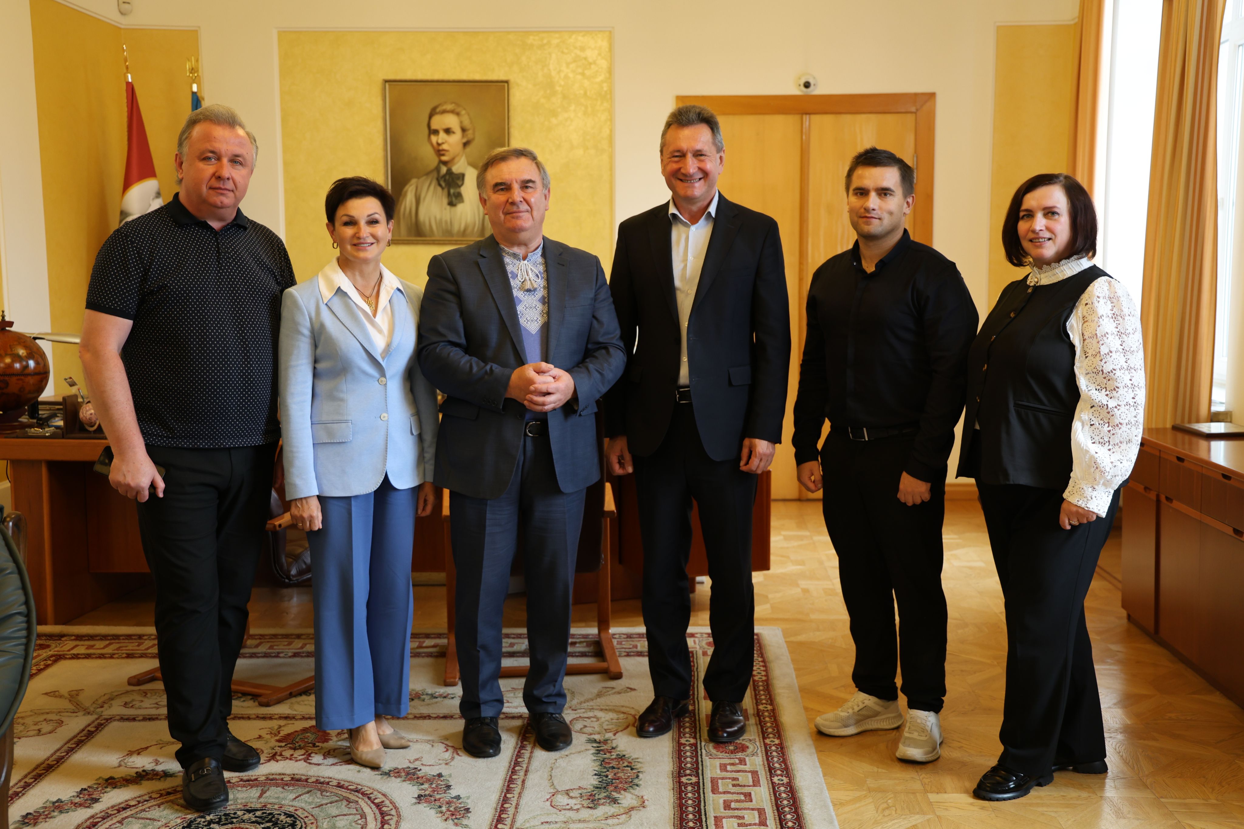 Університет прийняв гостей зі Звягеля на чолі з міським головою Миколою Боровцем