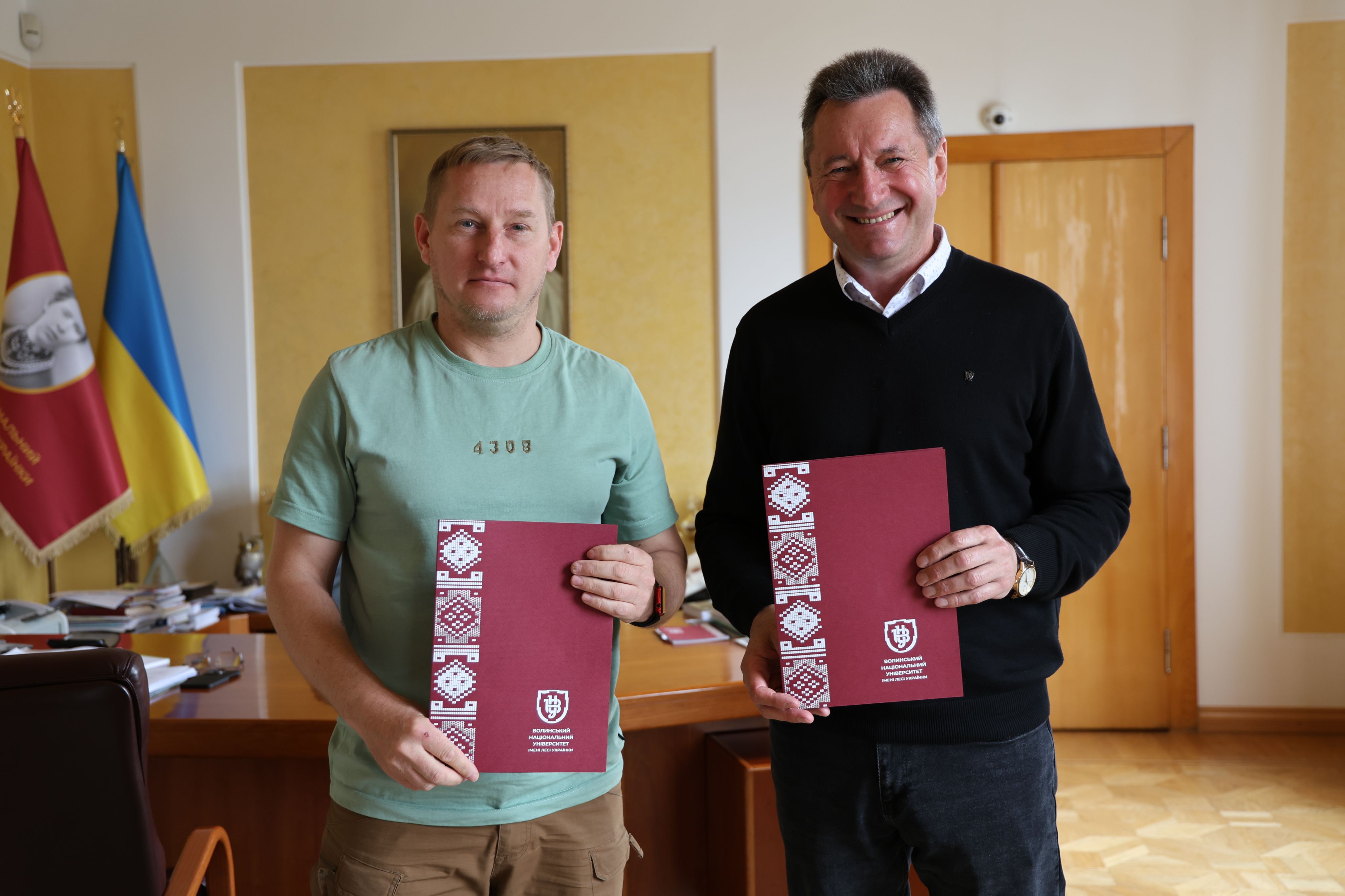 Університет співпрацюватиме з Волинським обласним центром підготовки населення до національного спротиву 