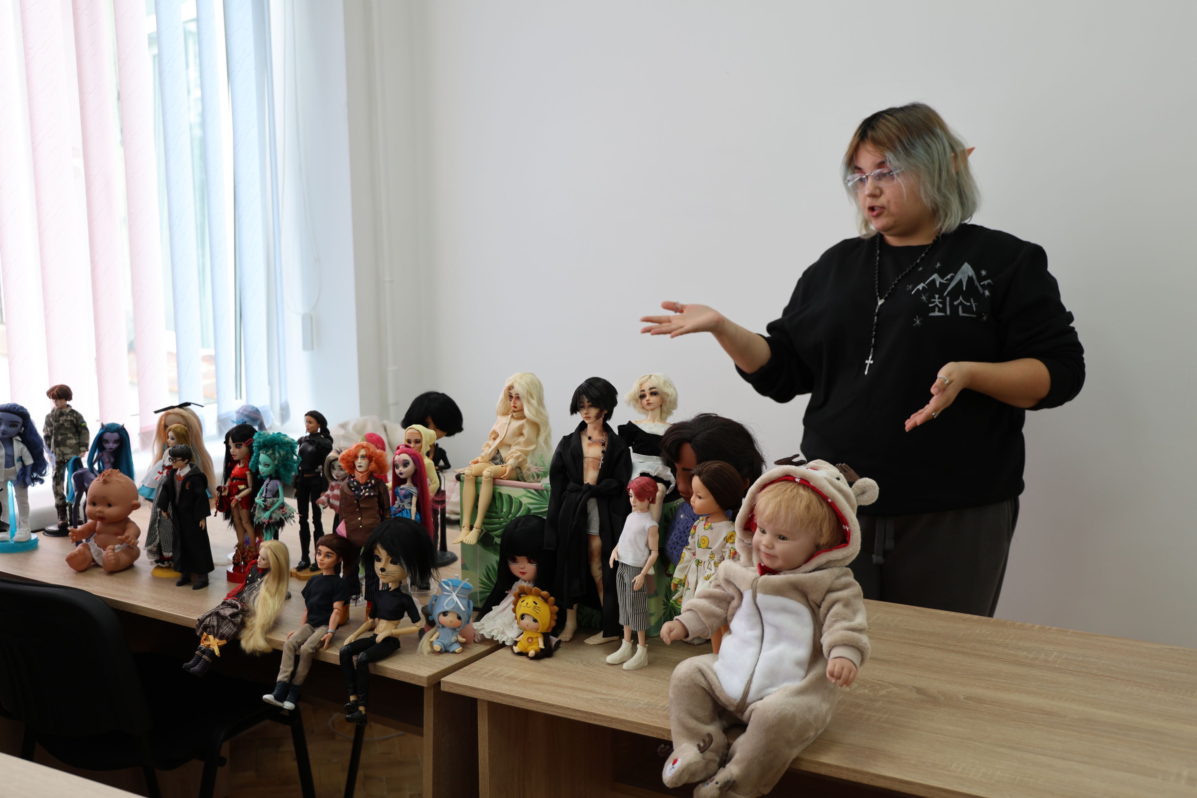 Презентація творчих надбань лялькарки з Маріуполя, студентки Університету Дар’ї Карпенко