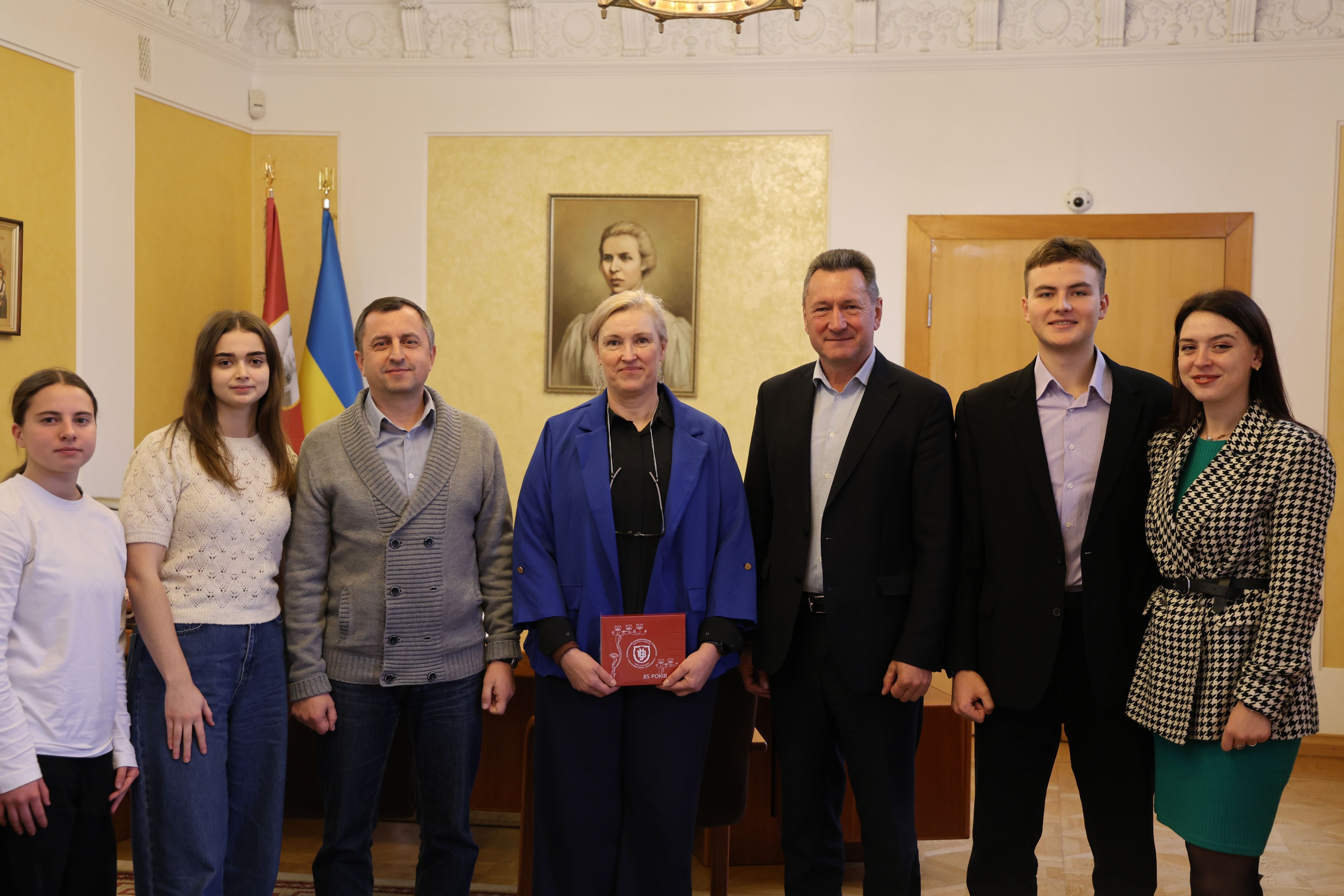 Австралійська лікарка Dr. Lara Wieland зустрілася з ректором ВНУ імені Лесі Українки та провела серію лекцій для студентів-медиків