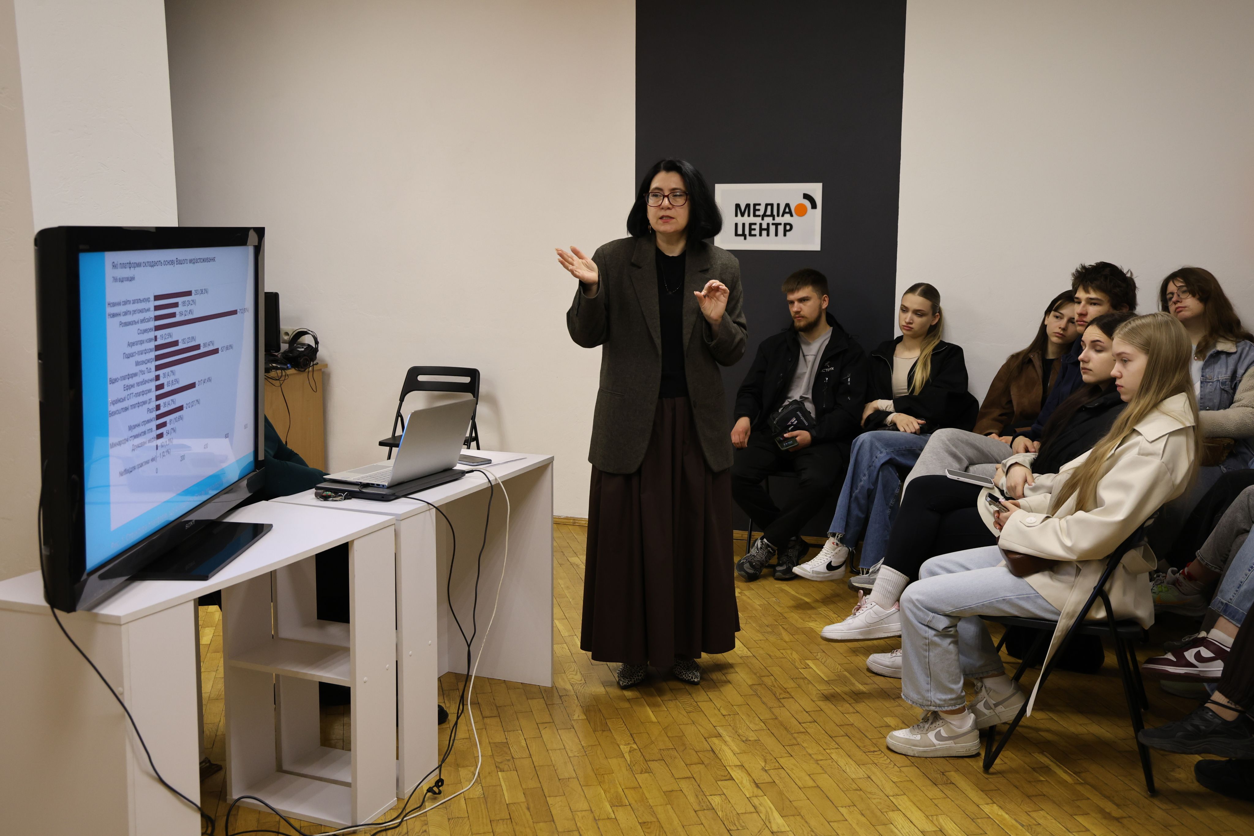 Проректорка Університету Наталія Благовірна виступила із лекцією про етичне та відповідальне використання ШІ