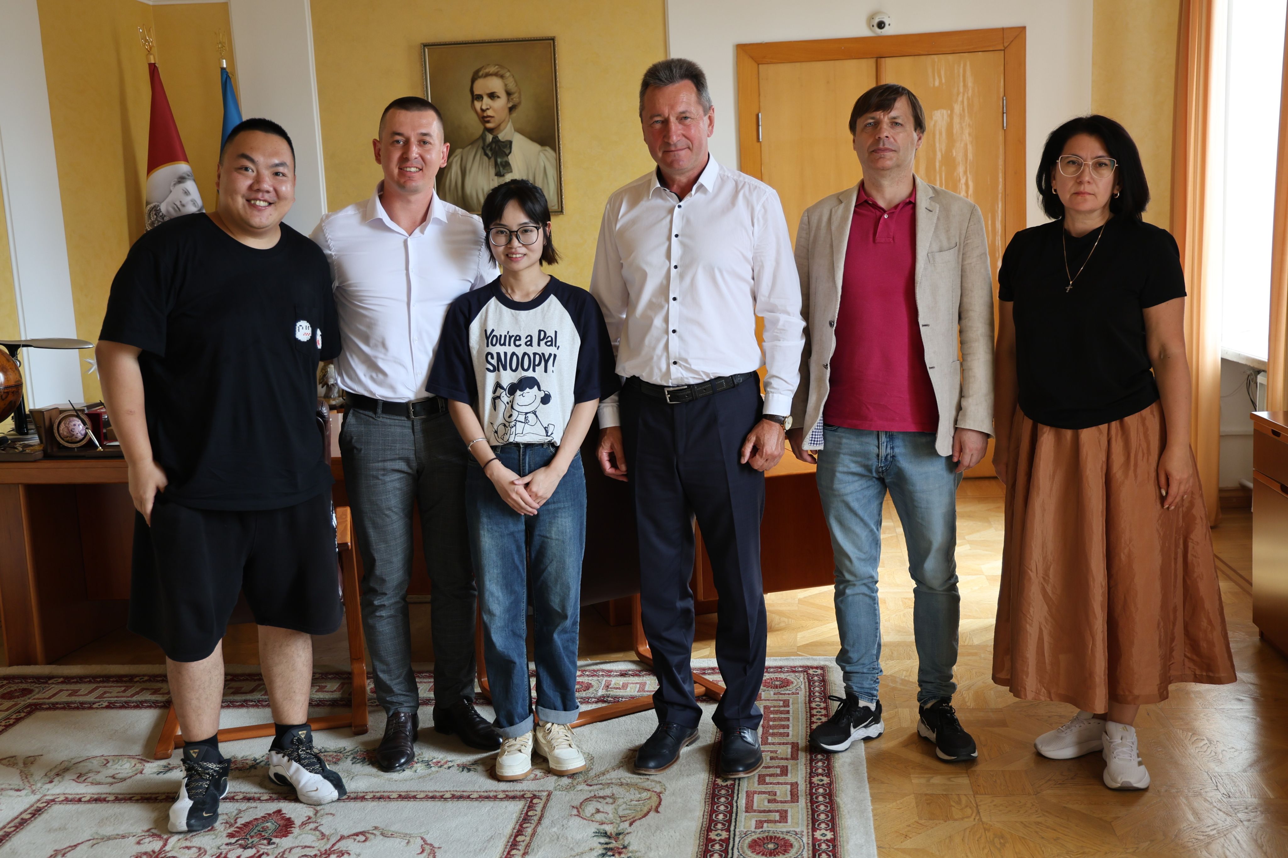 Гості із Гуанчжоу відвідали Волинський національний університет імені Лесі Українки