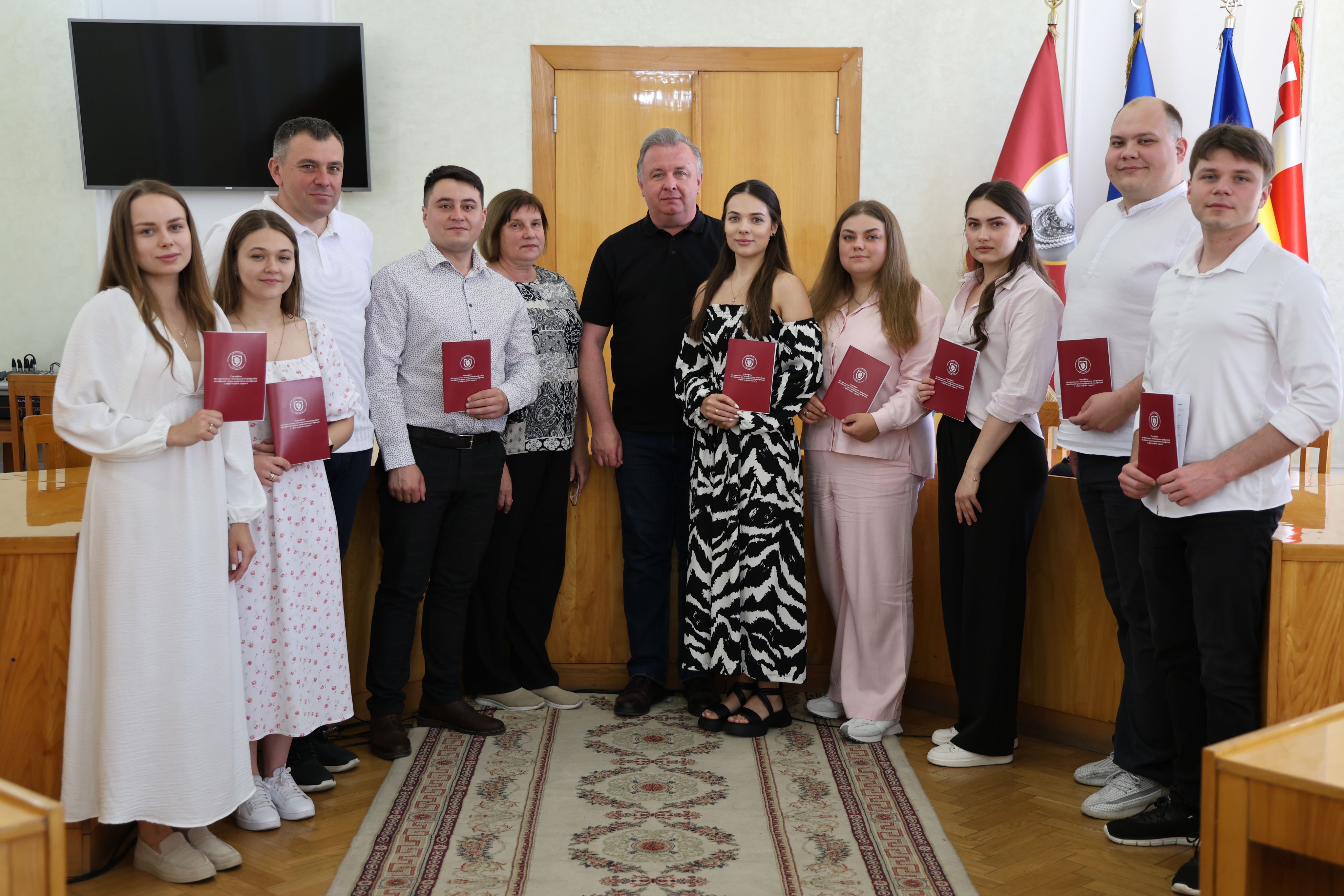 В Університеті лікарям-інтернам вручили сертифікати про присвоєння кваліфікації