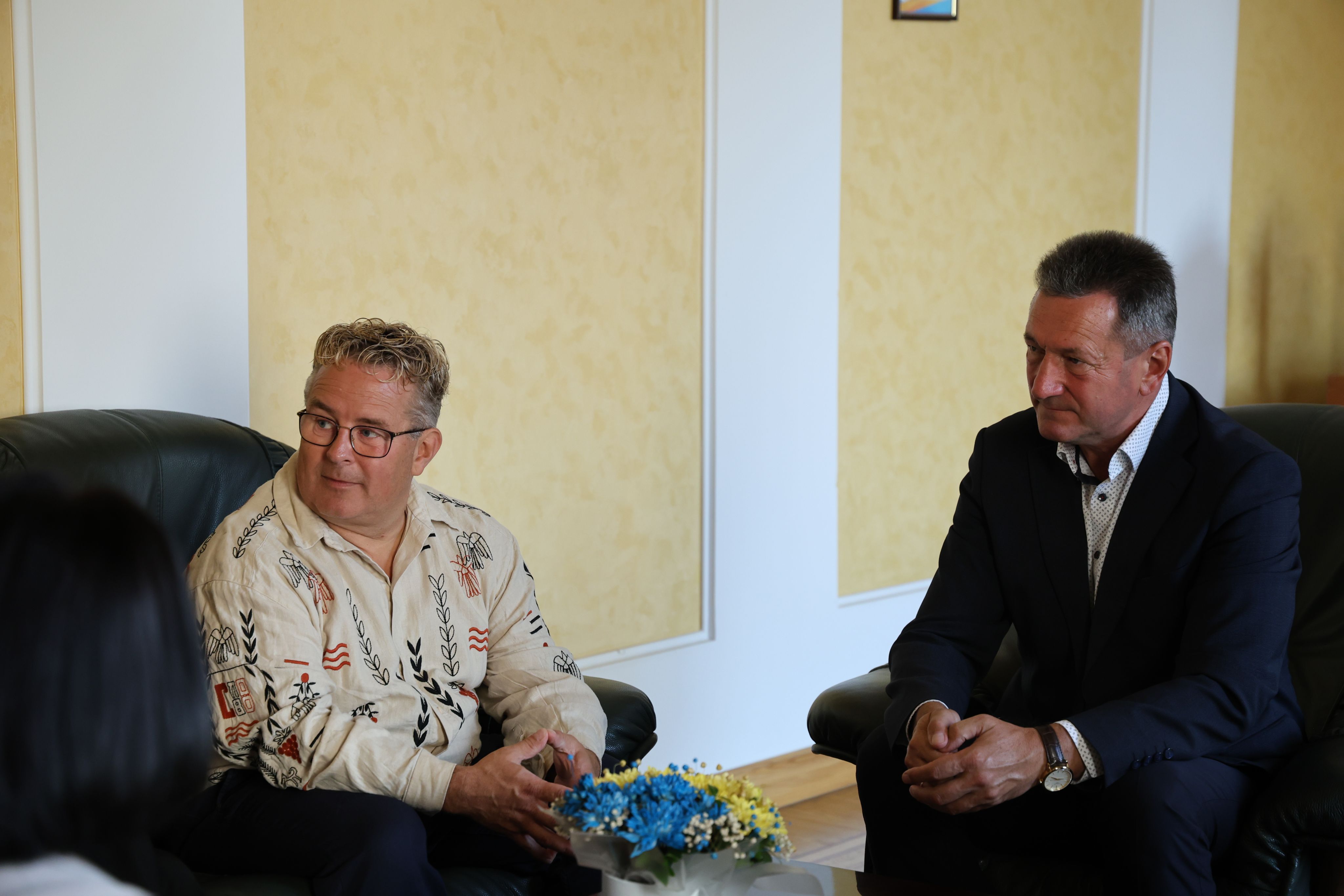 Мортен Гансен та Анатолій Цьось 