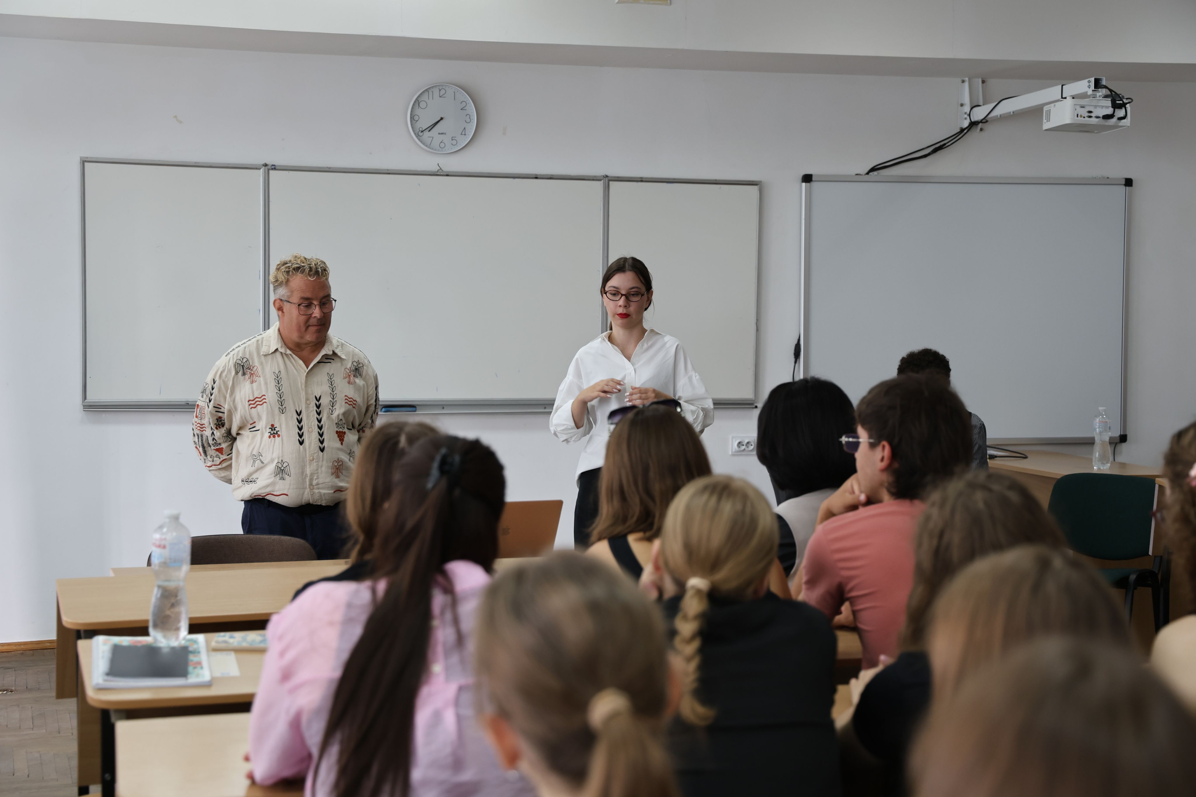 Журналіст Мортен Гансен розповів студентам ВНУ імені Лесі Українки про данські медіа 