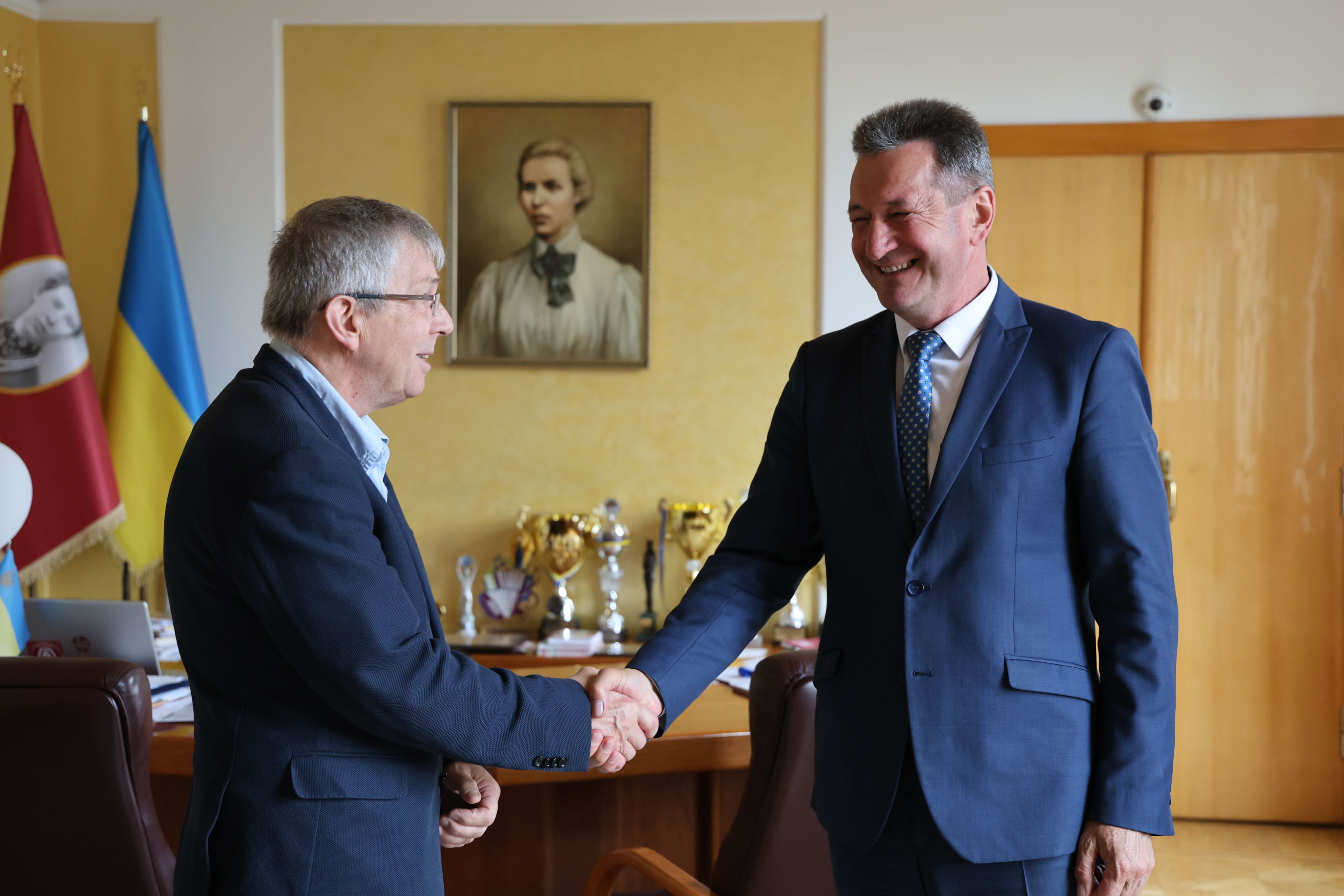 Професор Міхал Пясецький – гість ВНУ імені Лесі Українки 