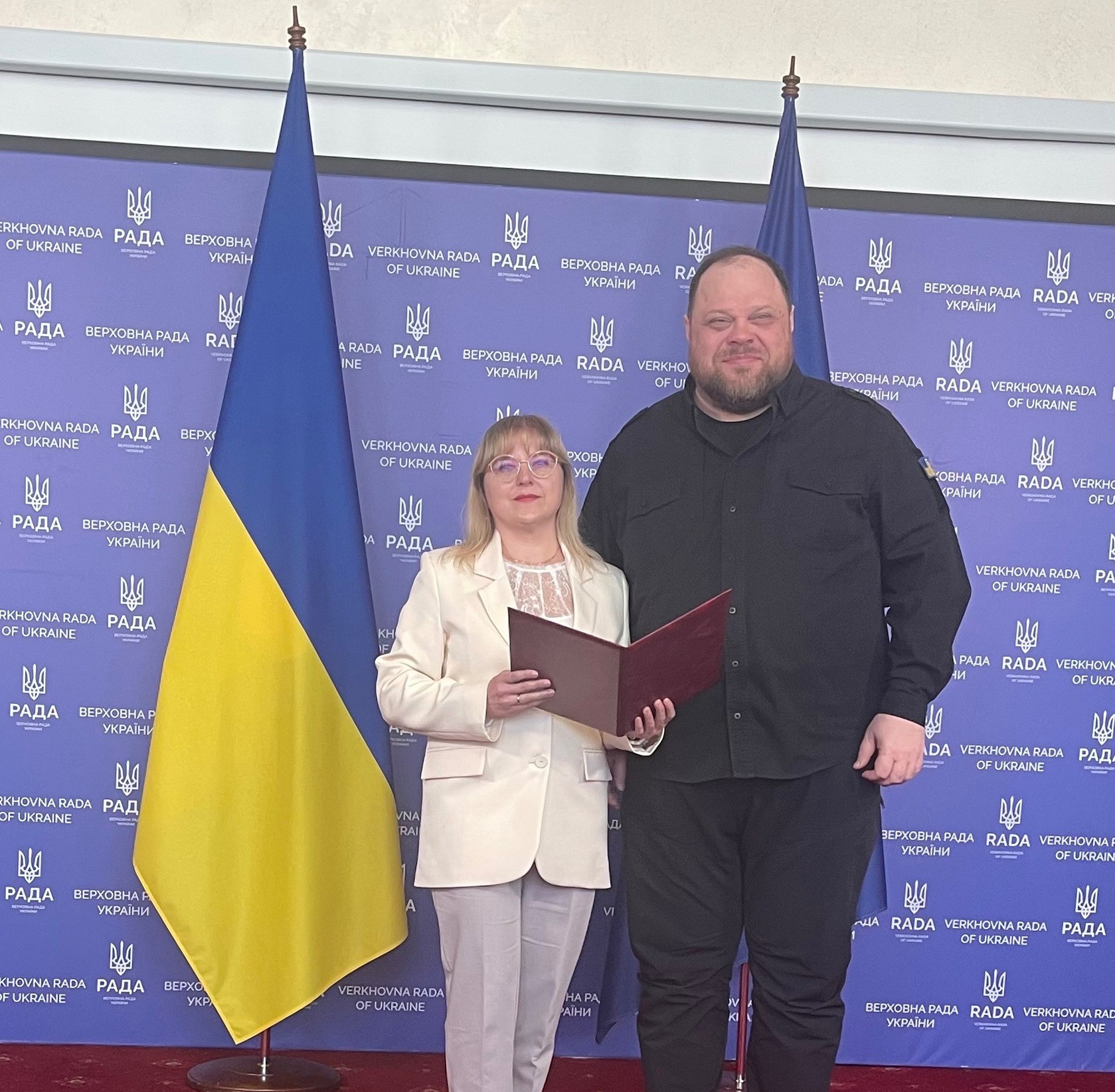 Вітаємо з отриманням державної нагороди професора Наталію Бєлікову