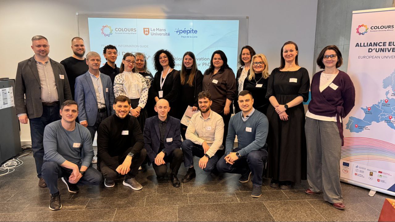 Аспіранти та викладачі ВНУ імені Лесі Українки взяли участь у міжнародному заході DOCTINNOV’ в межах альянсу COLOURS