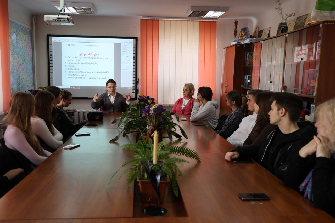 Полоністи Університету взяли участь у майстер-класі з українсько-польського перекладу