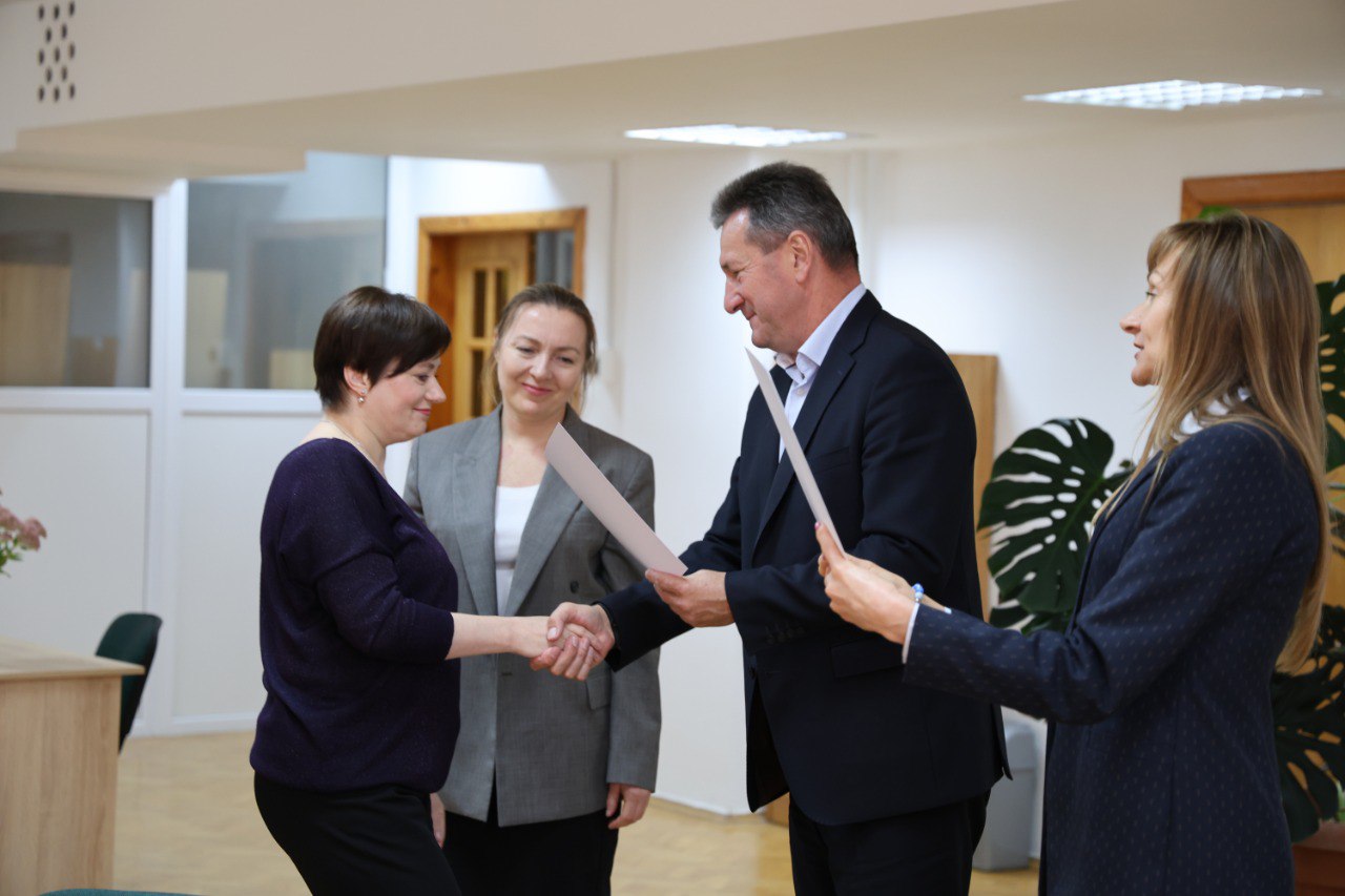 Працівницям університетської бібліотеки вручили грамоти