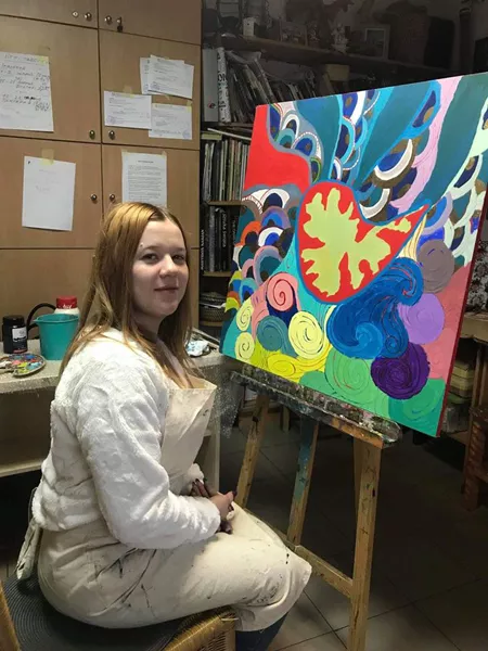 Анна Савіцька – учасниця Міжнародної виставки з живопису «Відкритий простір»