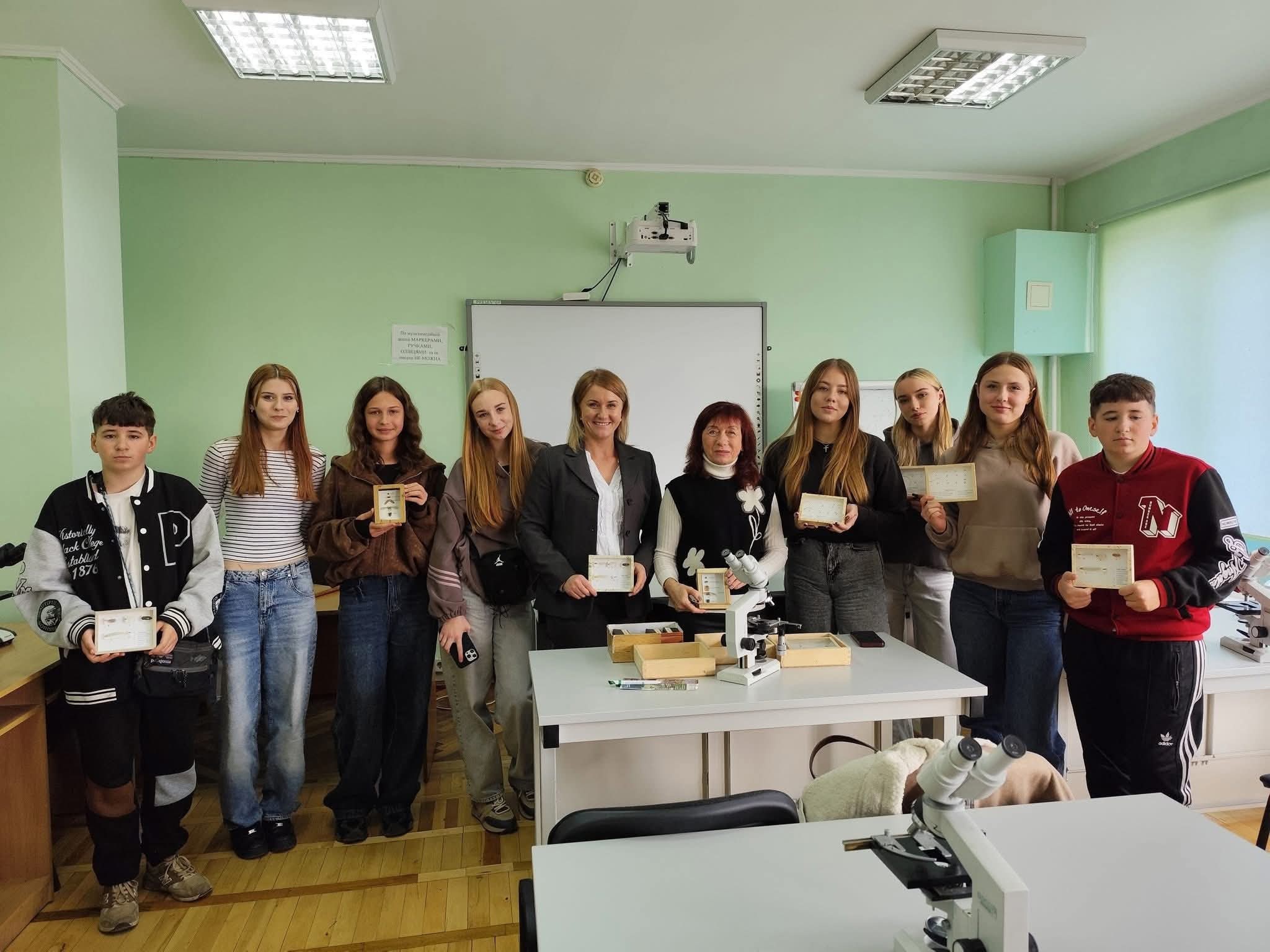 Продовжуємо знайомити учнів із факультетом біології та лісового господарства