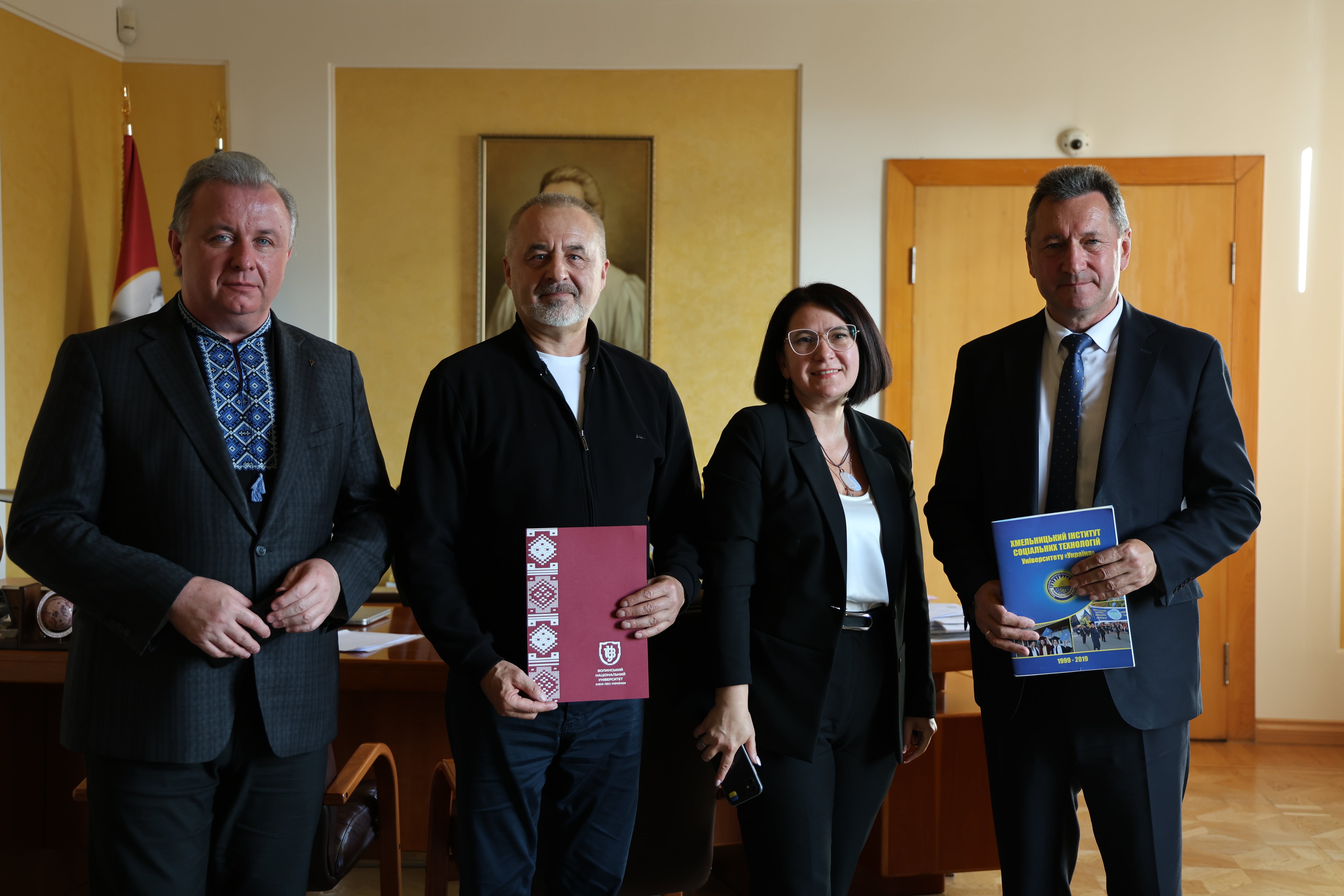 Волинський національний університет співпрацюватиме із Хмельницьким інститутом соціальних технологій Університету «Україна»