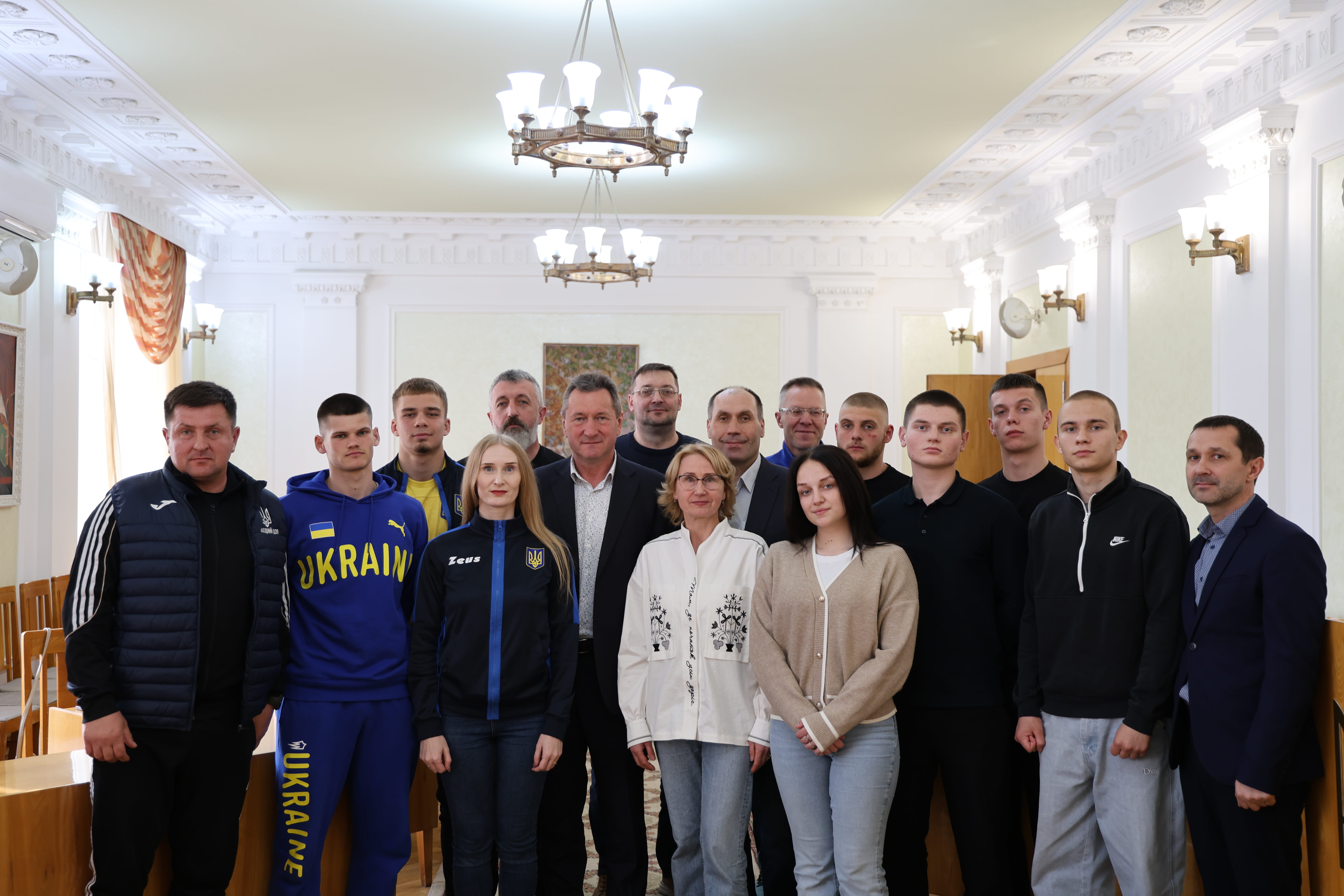 В Університеті відзначили спортивні досягнення студентів та учасників проєкту «Пліч-о-пліч»