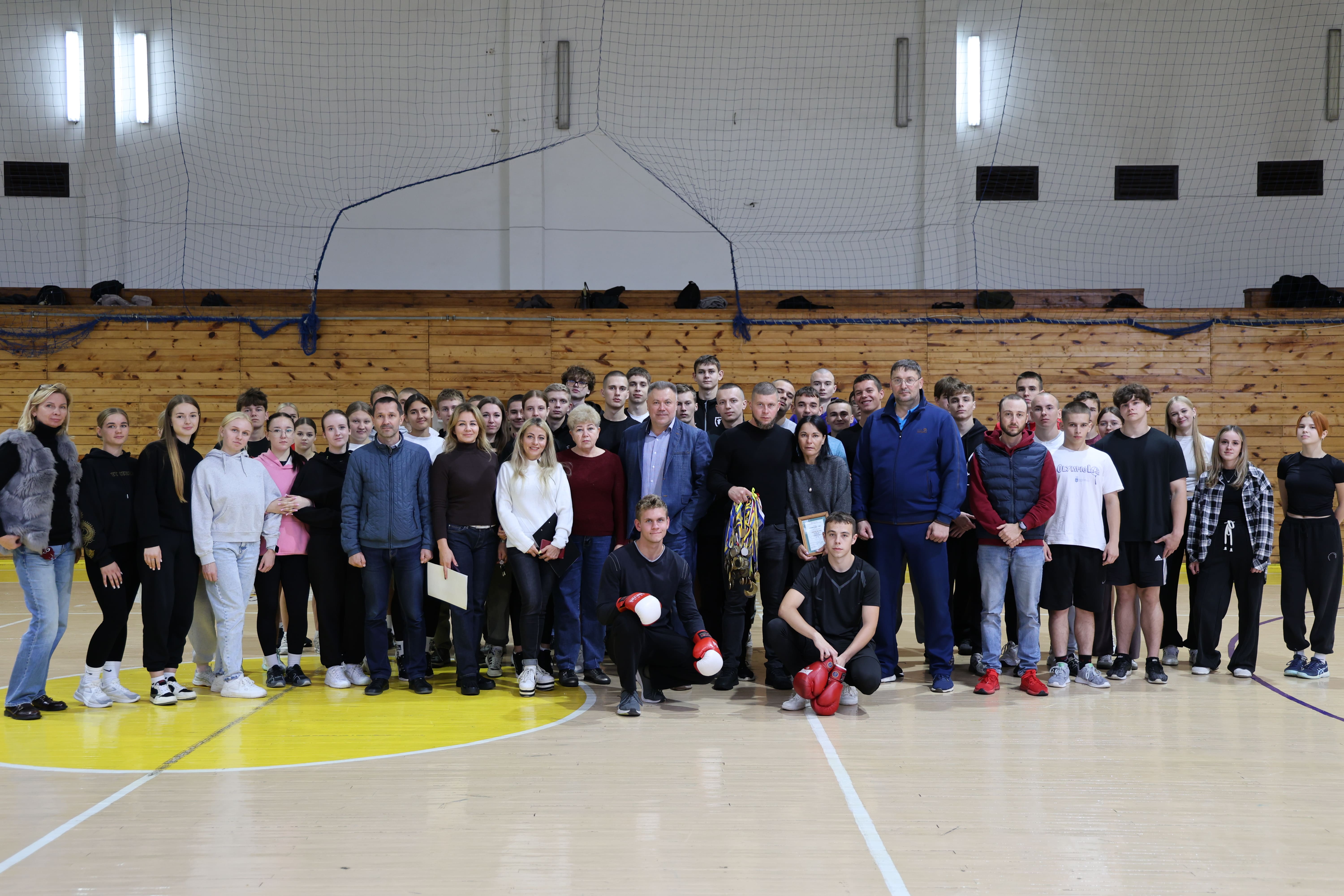 В Університеті провели спортивний майстер-клас пам'яті Олександра Семенюка