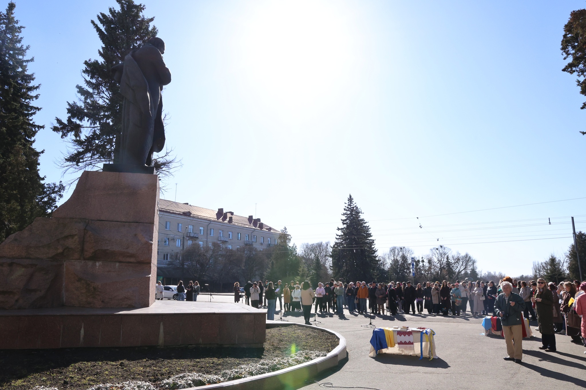 Представники ВНУ імені Лесі Українки долучилися до вшанування пам'яті Тараса Шевченка 