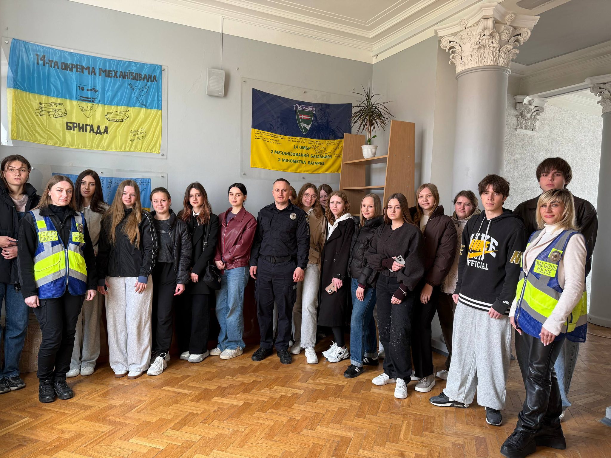Публічна лекція поліції діалогу для здобувачів ФМВ