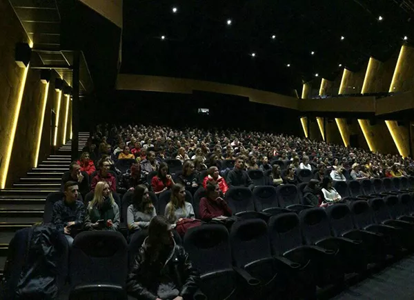 Для студентів університету влаштували кіноперегляд фільму «Зима у вогні»