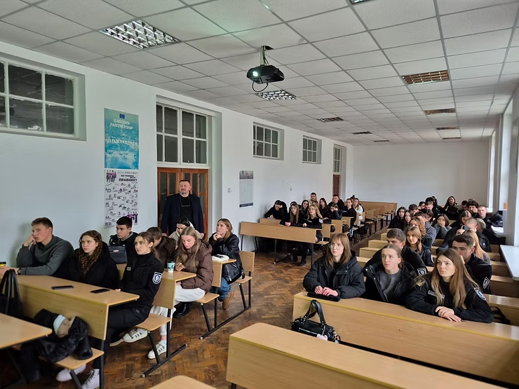 Гостьова лекція професора Кшиштофа Хоховского для студентів юридичного факультету 