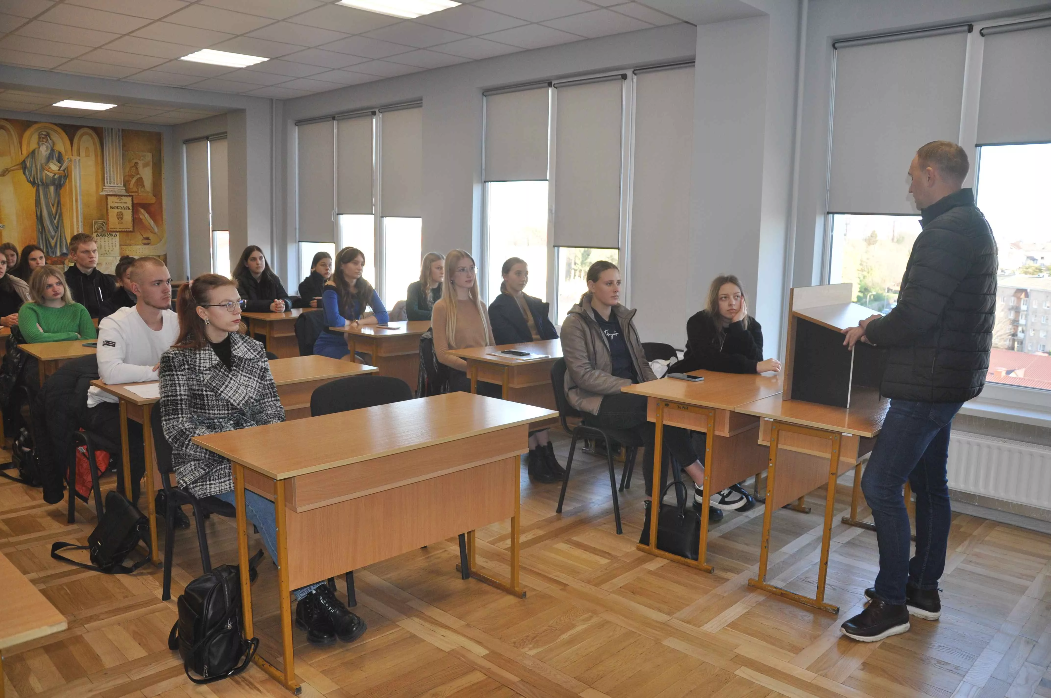 На факультеті хімії та екології – зустріч із випускником Тарасом Остап’юком