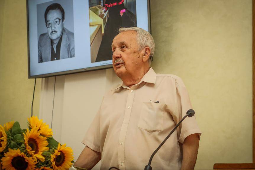 В Університеті вітали з ювілеєм професора Михайла Кучинка