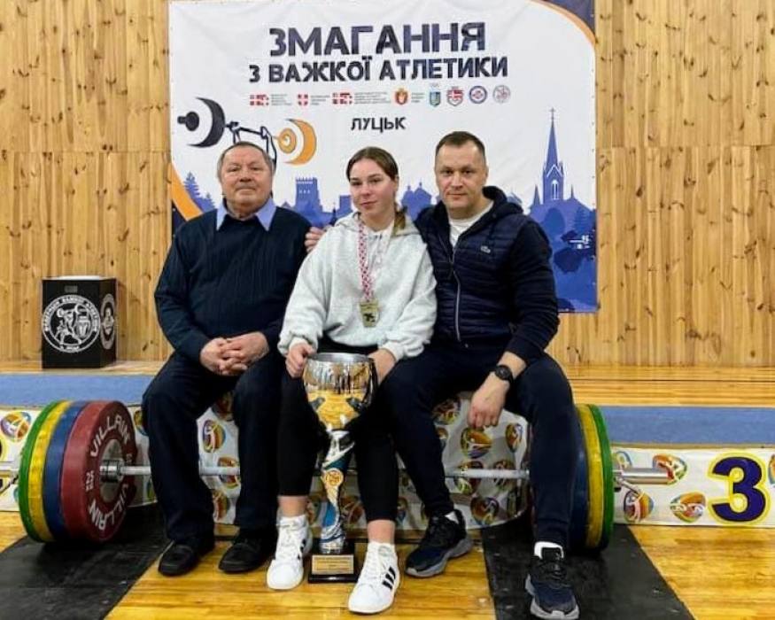 Важкоатлетка Університету Вікторія Литвинець – серед ТОП-12 Європи!