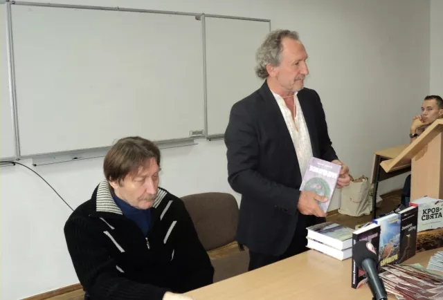 Презентовано новий роман Василя Слапчука 