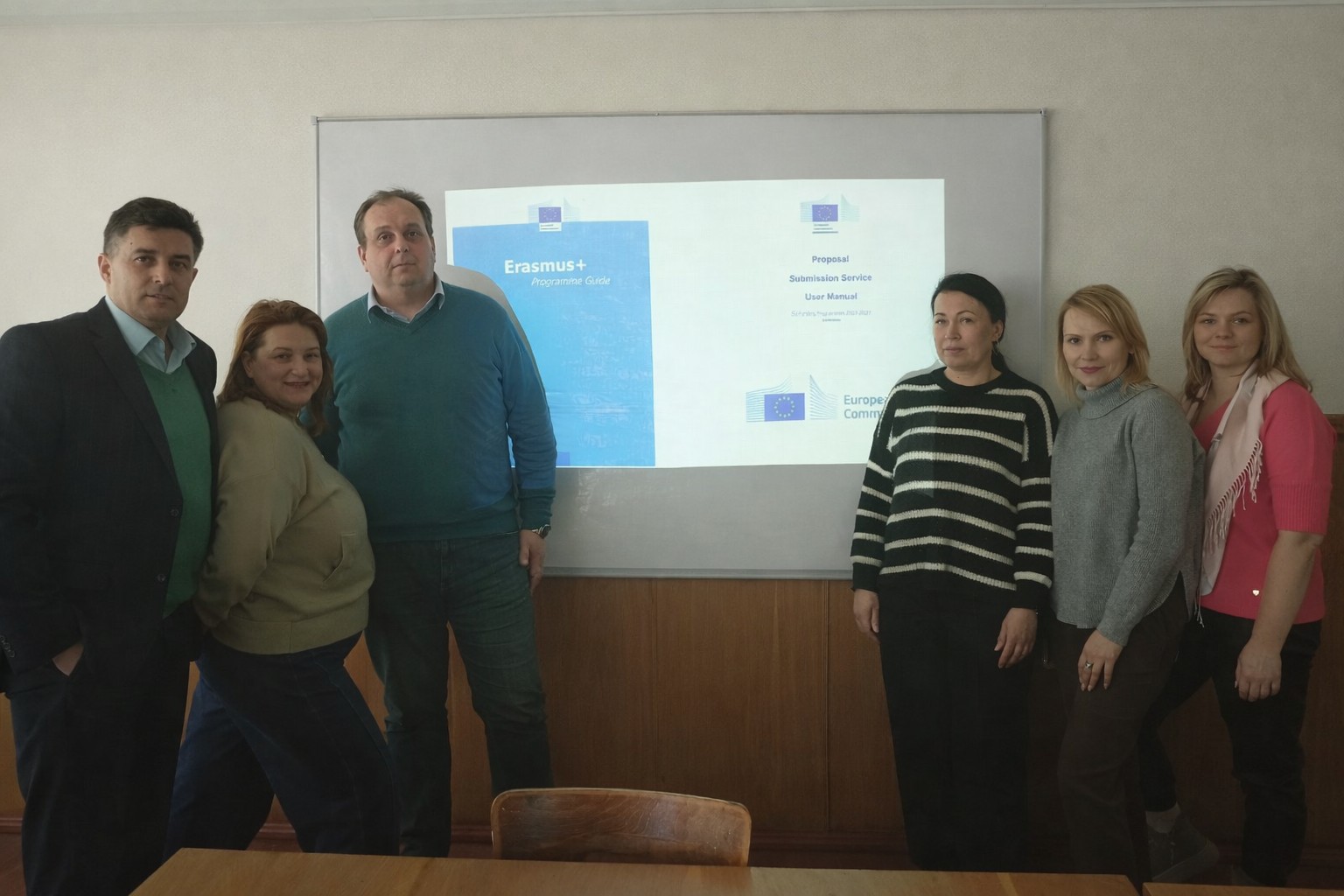 На кафедрі фізичної географії презентовано проєкт Erasmus+ Модуль Жана Моне з впровадження European Green Deal