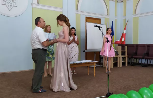 Вручення дипломів бакалавра на біологічному факультеті