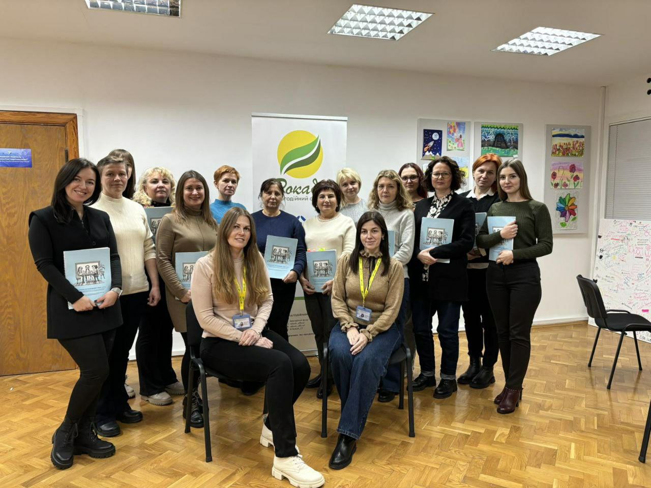 У Центрі ментального благополуччя відбулося навчання на консультантів для психологів області