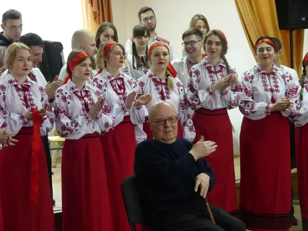 Зустріч із видатним сином Волині – засновником «Розмаю» Леонідом Кужелюком