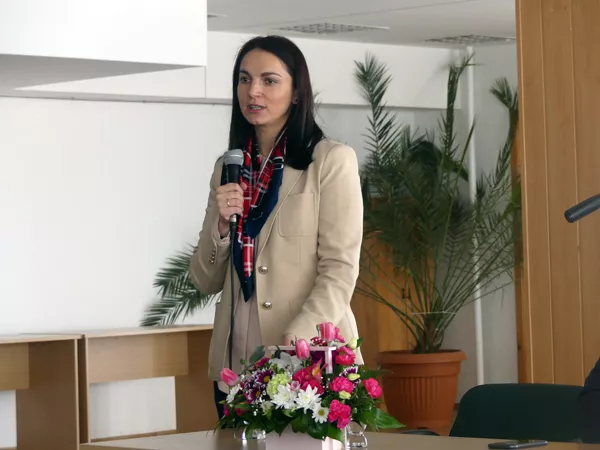   Візит народного депутата України, голови Комітету Верховної Ради у закордонних справах Ганни Гопко  до СНУ ім. Лесі Українки                                                                                      