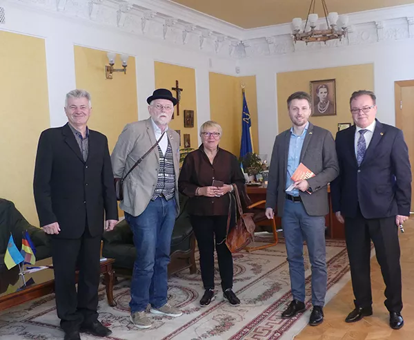 Ігор Коцан провів зустріч із новим головою спілки «Мости дружби в Україну»