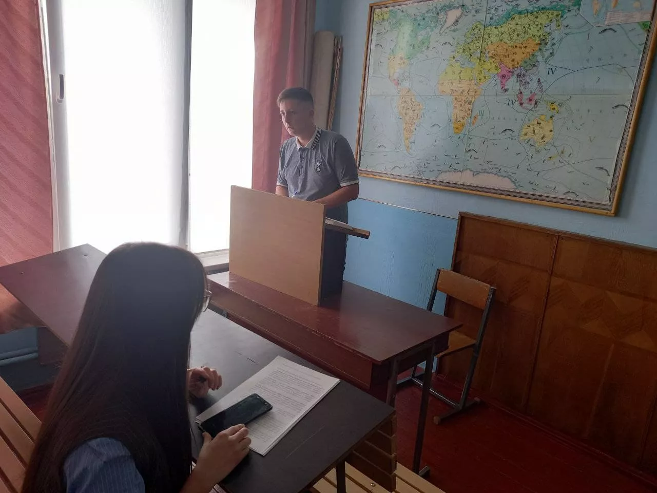 На кафедрі фізичної географії заслухали звіти здобувачів третього освітньо-наукового рівня