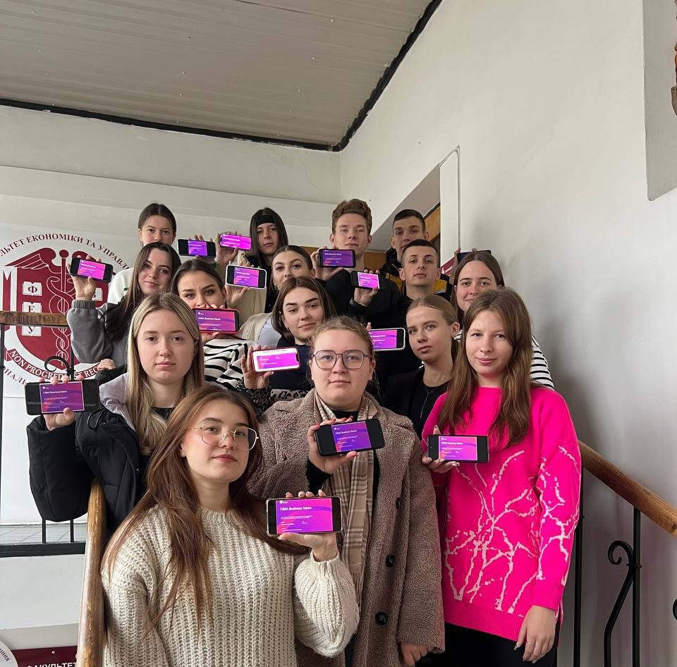 Вагома перемога Університету в Business Game від CIMA